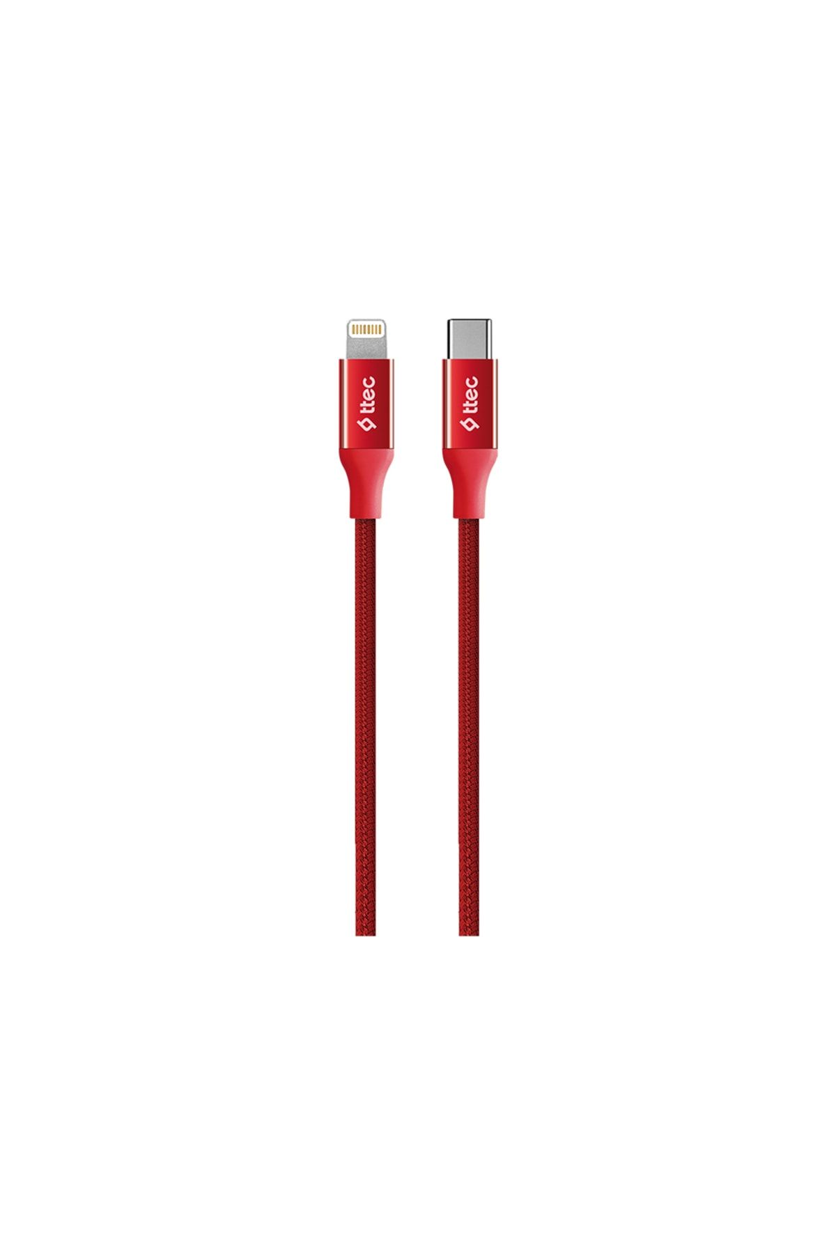 Ttec AlumiCable USB-C - Lightning Hızlı Şarj Kablosu 150cm