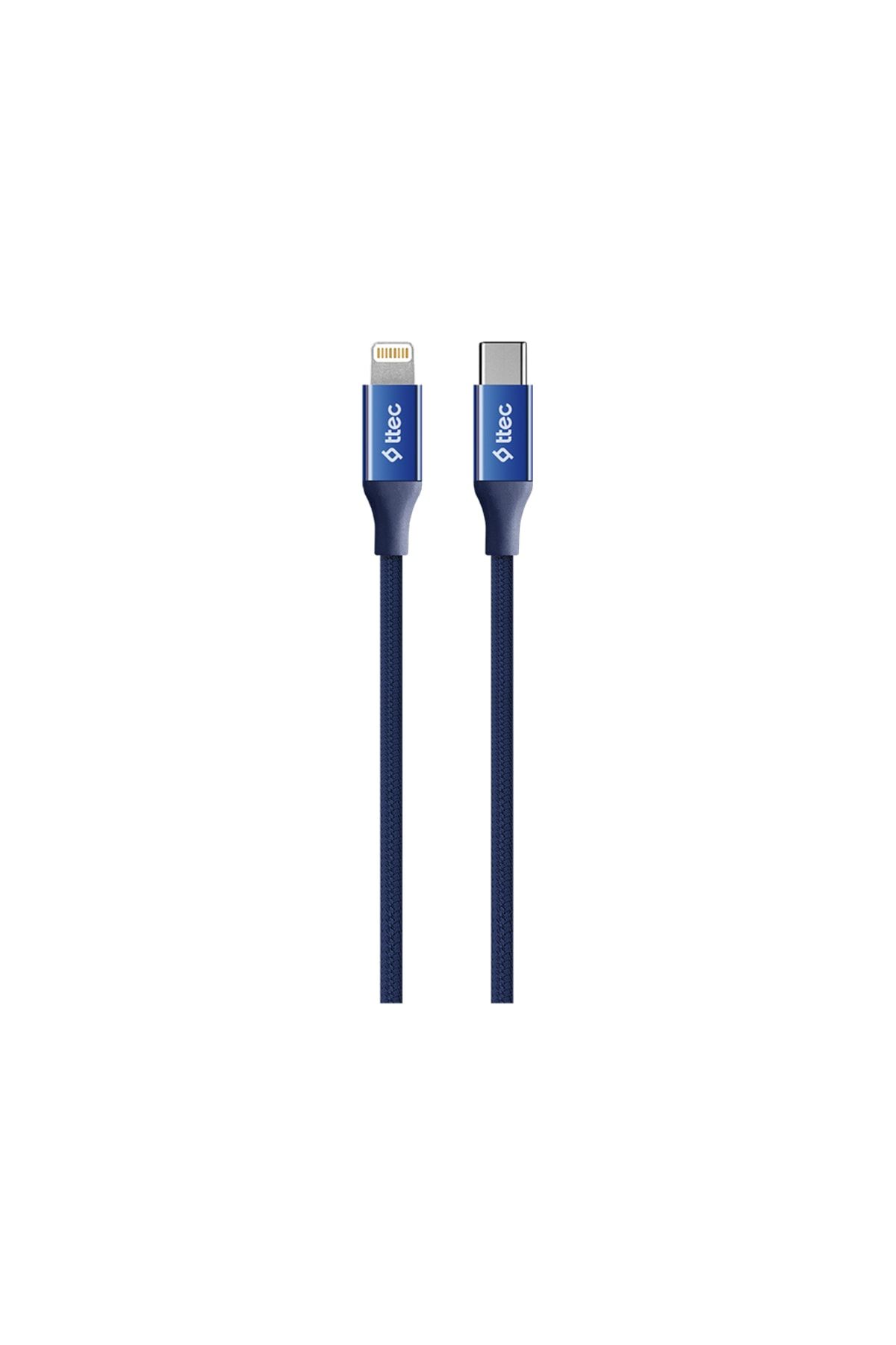 Ttec AlumiCable USB-C - Lightning Hızlı Şarj Kablosu 150cm