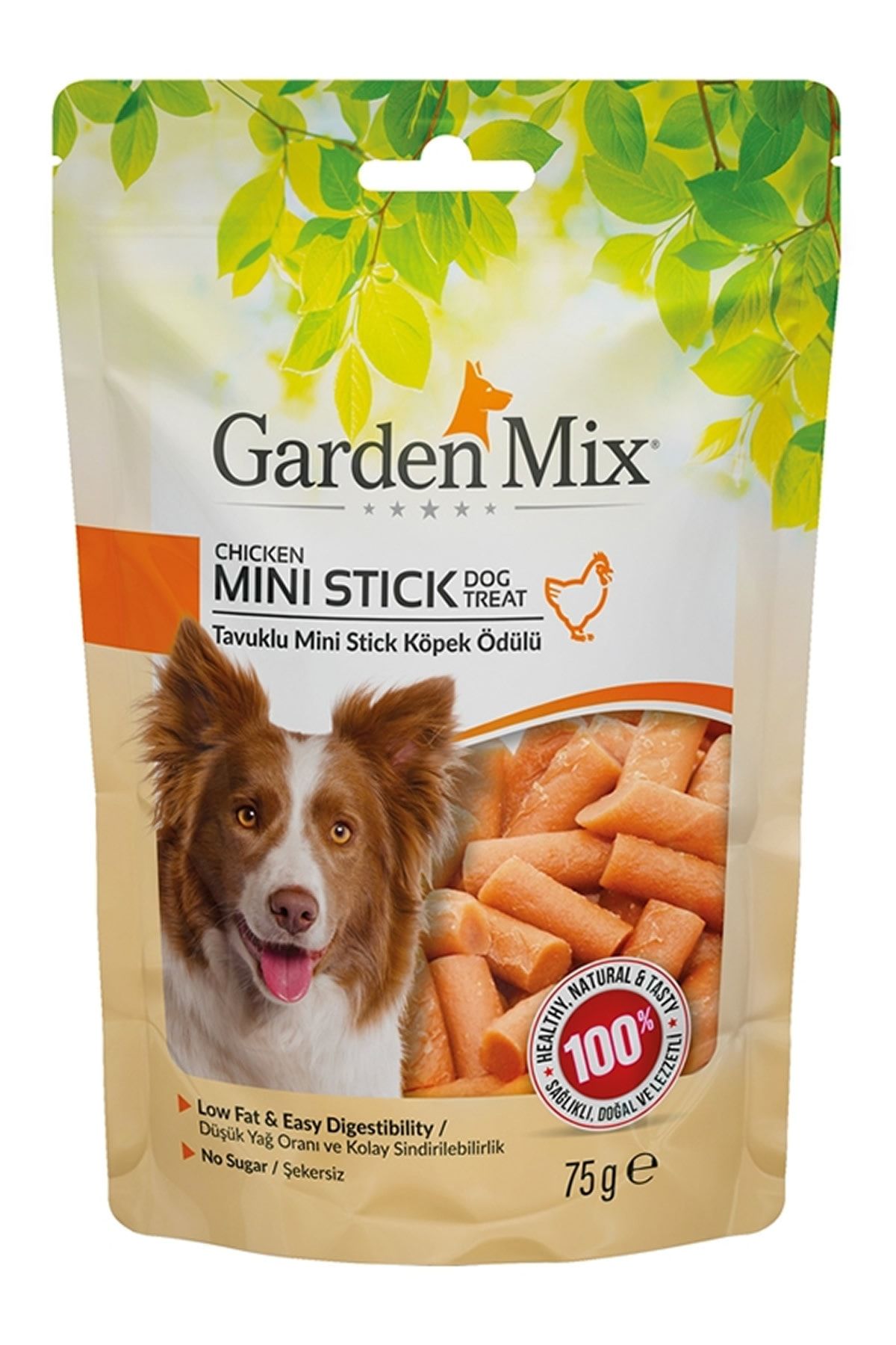 Gardenmix Garden Mıx Tavuklu Mini Stick Köpek Ödülü 75 Gr