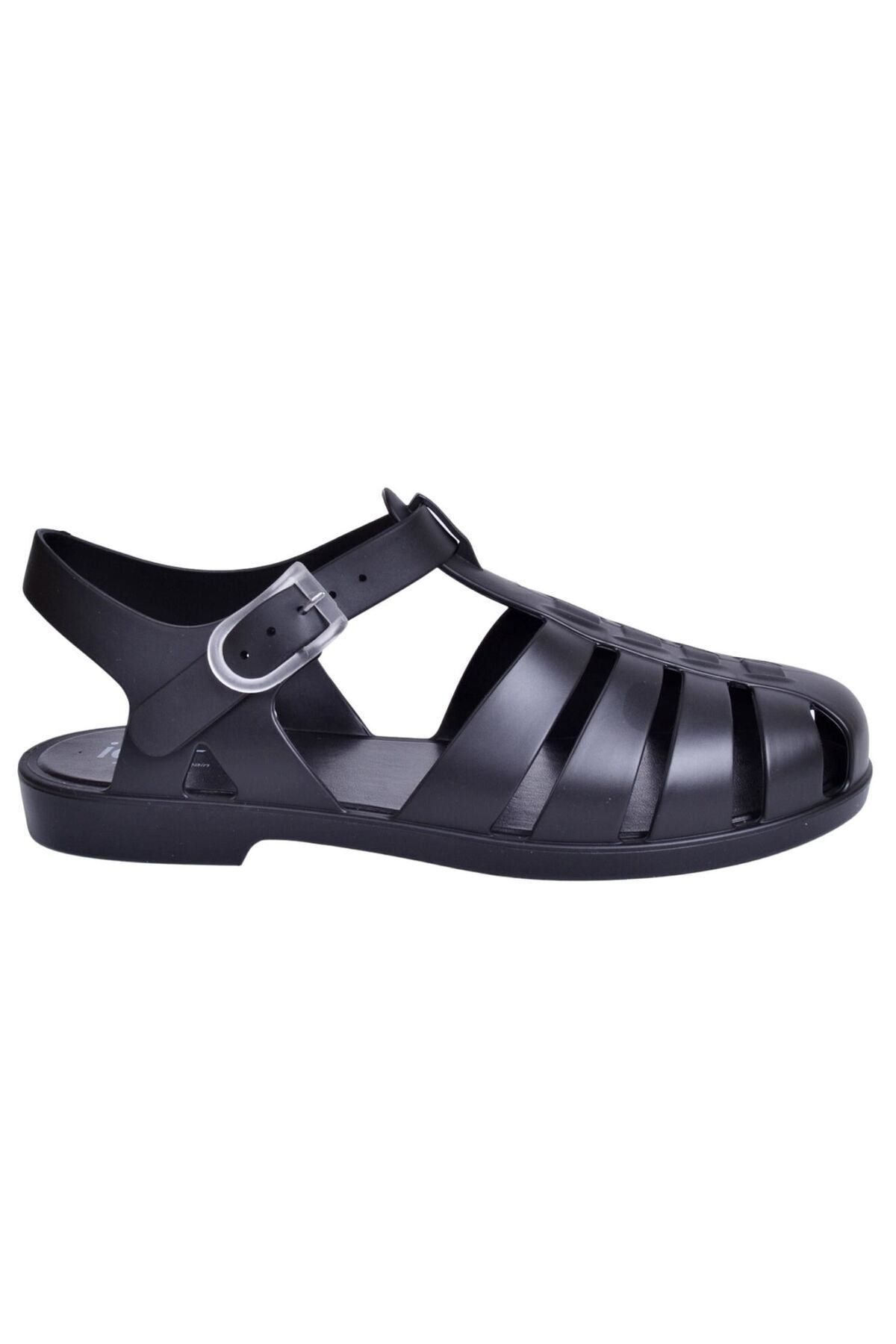 IGOR S10259 Biarritz Mate Siyah Kadın Sandalet