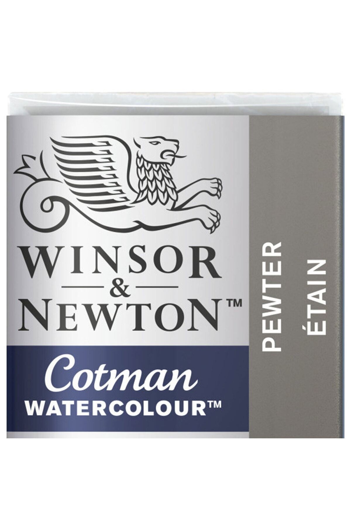 Winsor Newton Winsor & Newton Cotman Sulu Boya Yarım Tablet Pewter 511 S.2