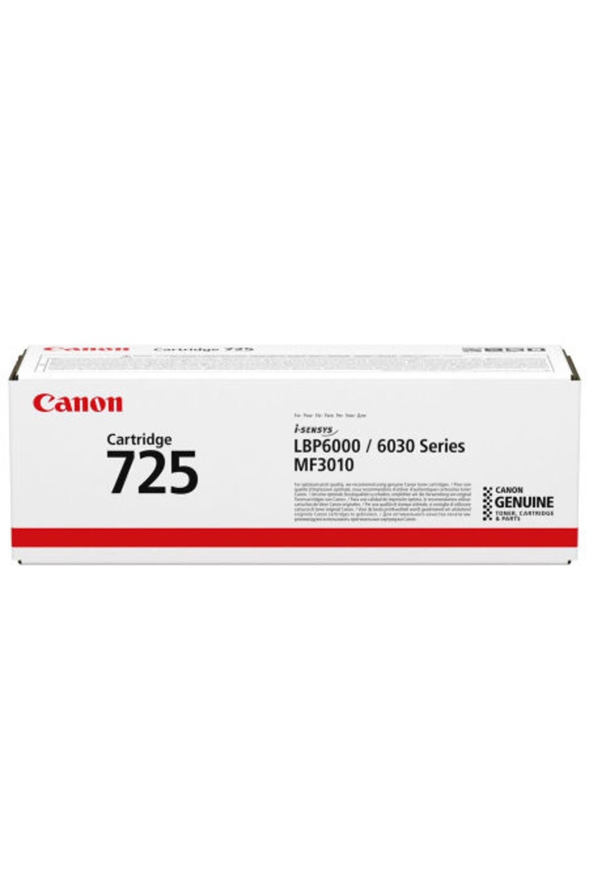 Canon İ-Sensys LBP-6020B / CRG-725  Uyumlu Orijinal Siyah Toner 1.600 Sayfa