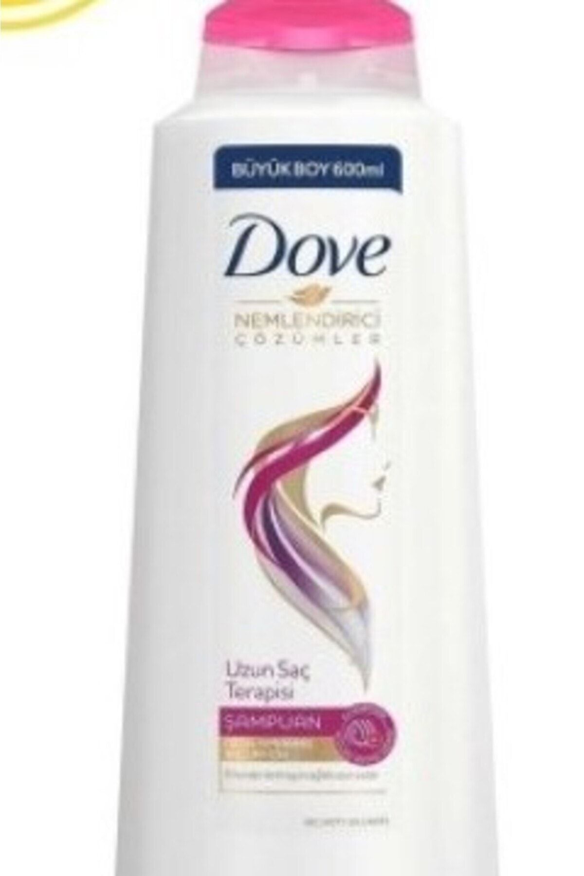 Dove Uzun Saç Terapisi Saç Bakım Şampuanı 600 ml 3 Adet