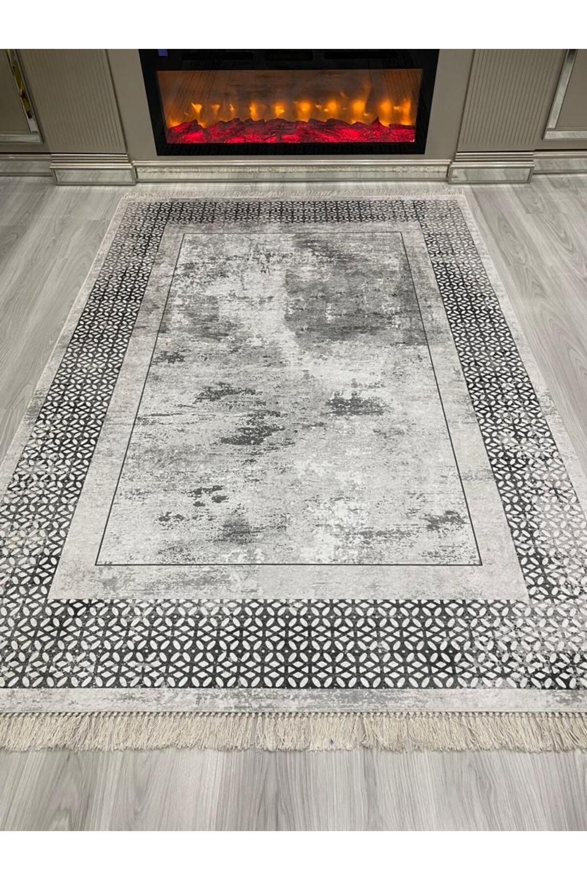 ALLGELSİN DİJİTAL BASKI YIKANABİLİR KAYMAZ TABAN HALI ALTI METRE KARE SALON OTURMA ODASI HALISI 200x300cm 6m2