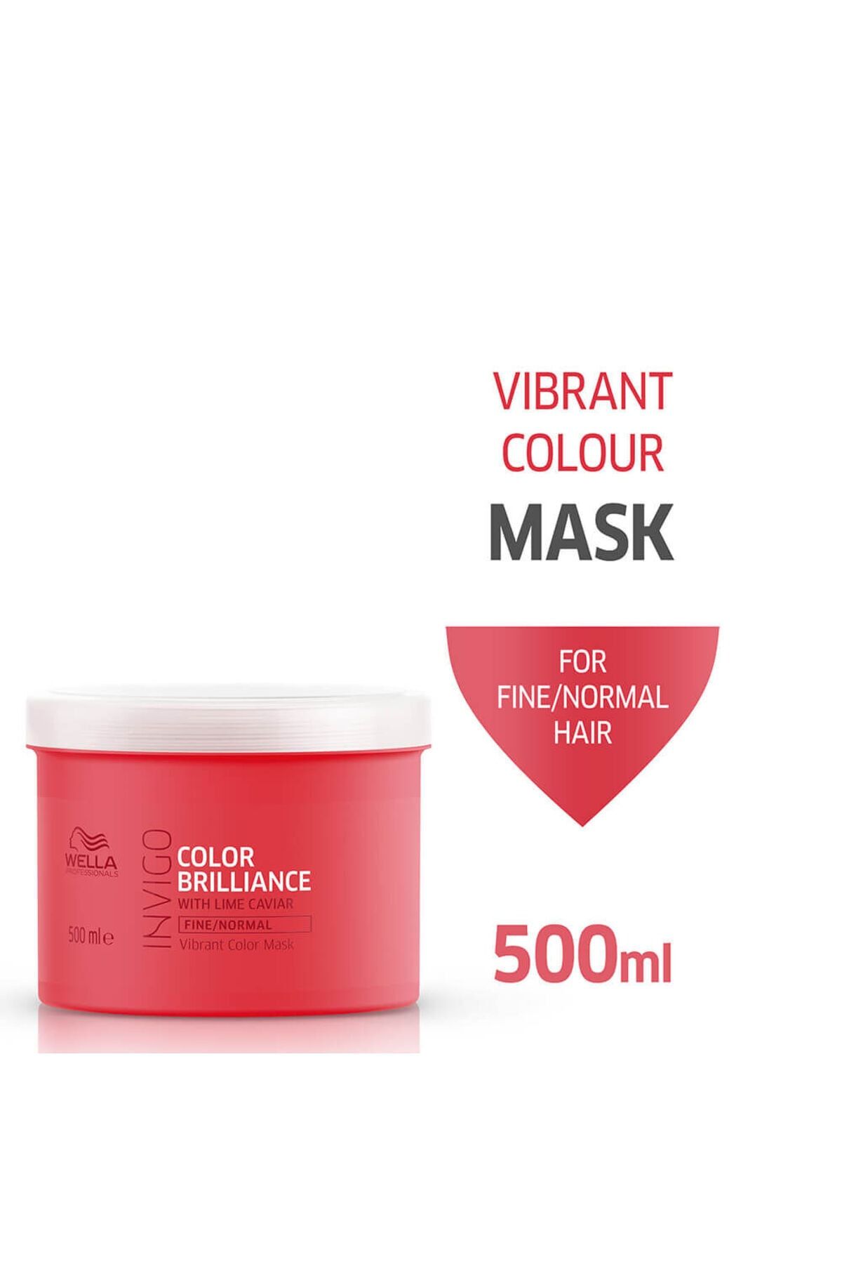 Wella Professionals Invigo Color Brilliance E Vitaminli Mask (500ml)