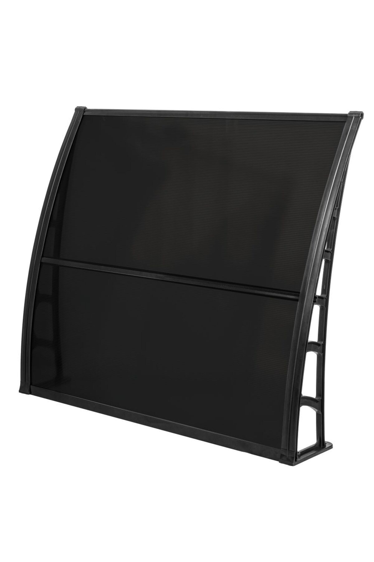 Genel Markalar LUPIN Kapı Pencere Üstü Pratik Sundurma 105x120 cm - Siyah