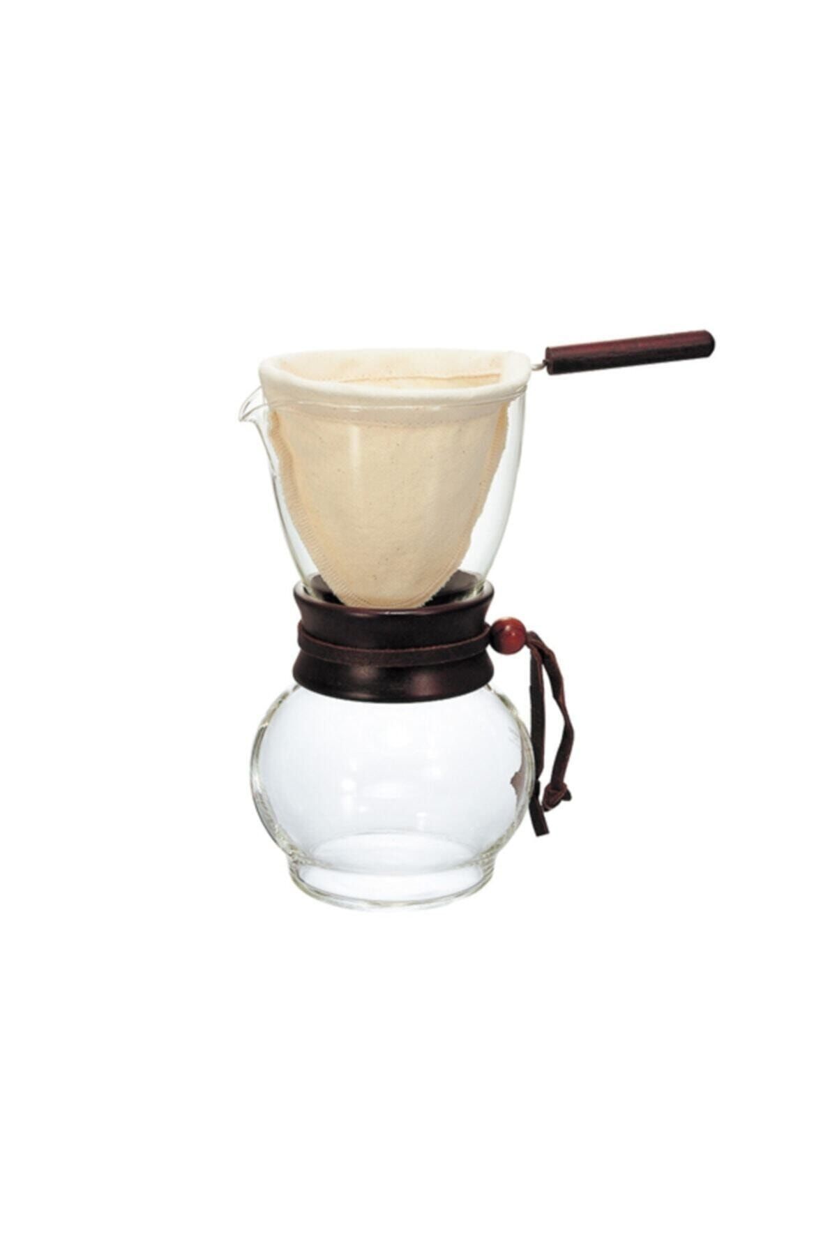 Hario Drip Pot Woodneck “3 Cup” Filtre Kahve Demleme Ekipmanı