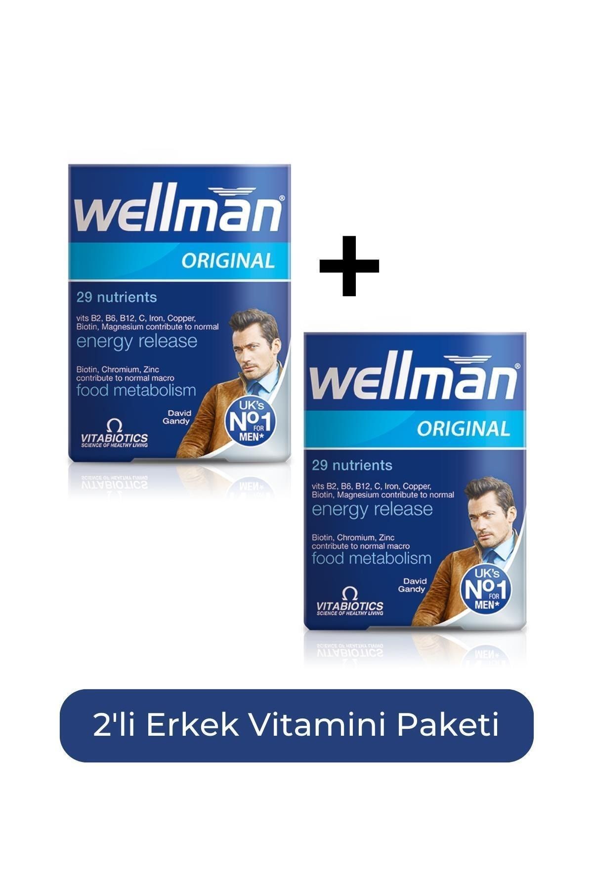 Wellman 2'li Erkek Vitamini Paketi