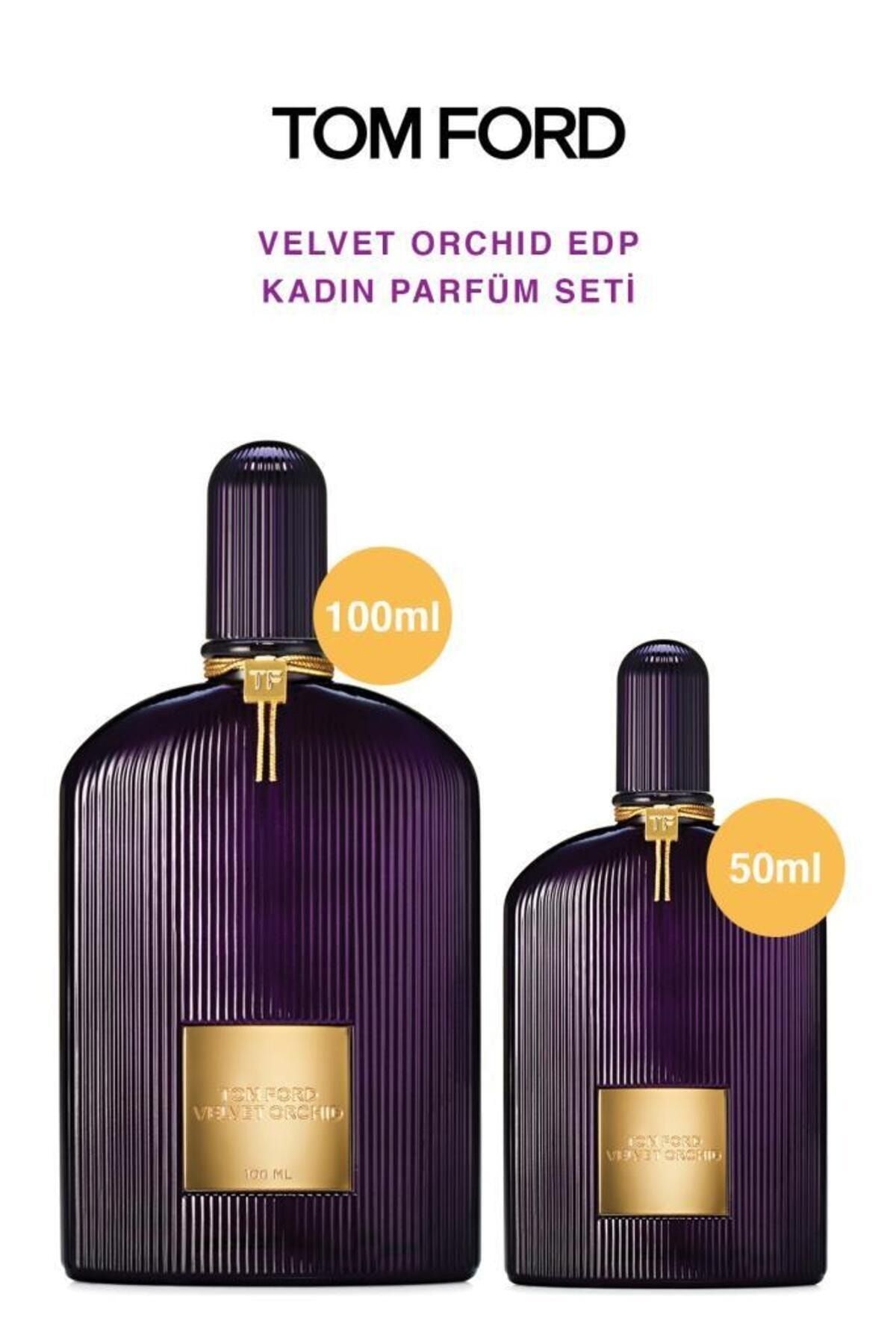 Tom Ford Velvet Orchid Modern-Seksi-Kalıcı-Kadın-Erkek Parfüm Seti 100 ve 50 ml Set