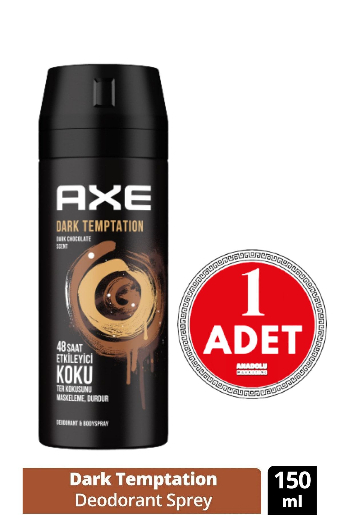 Axe Dark Temptation Erkek Sprey Deodorant 150 Ml (1 Adet)
