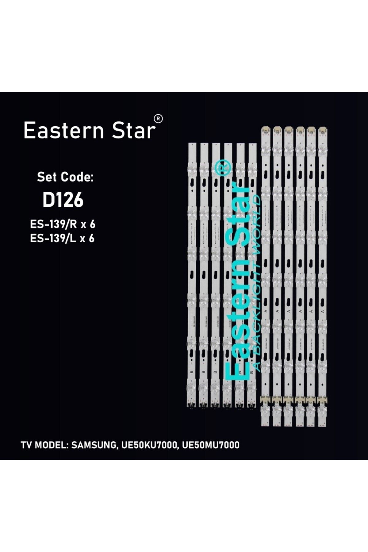 Samsung UE50KU7000, UE50MU7000, 50KU7000, 50MU7000 Led Bar