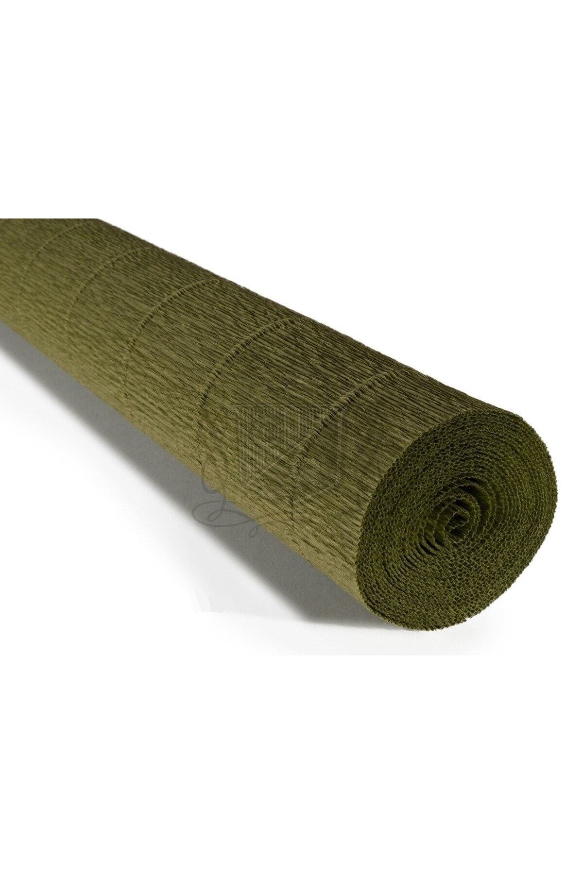 roco paper Italyan Krapon Kağıdı No:17a8 - Yağ Yeşil - Olive Green 180 Gr. 50x250 Cm