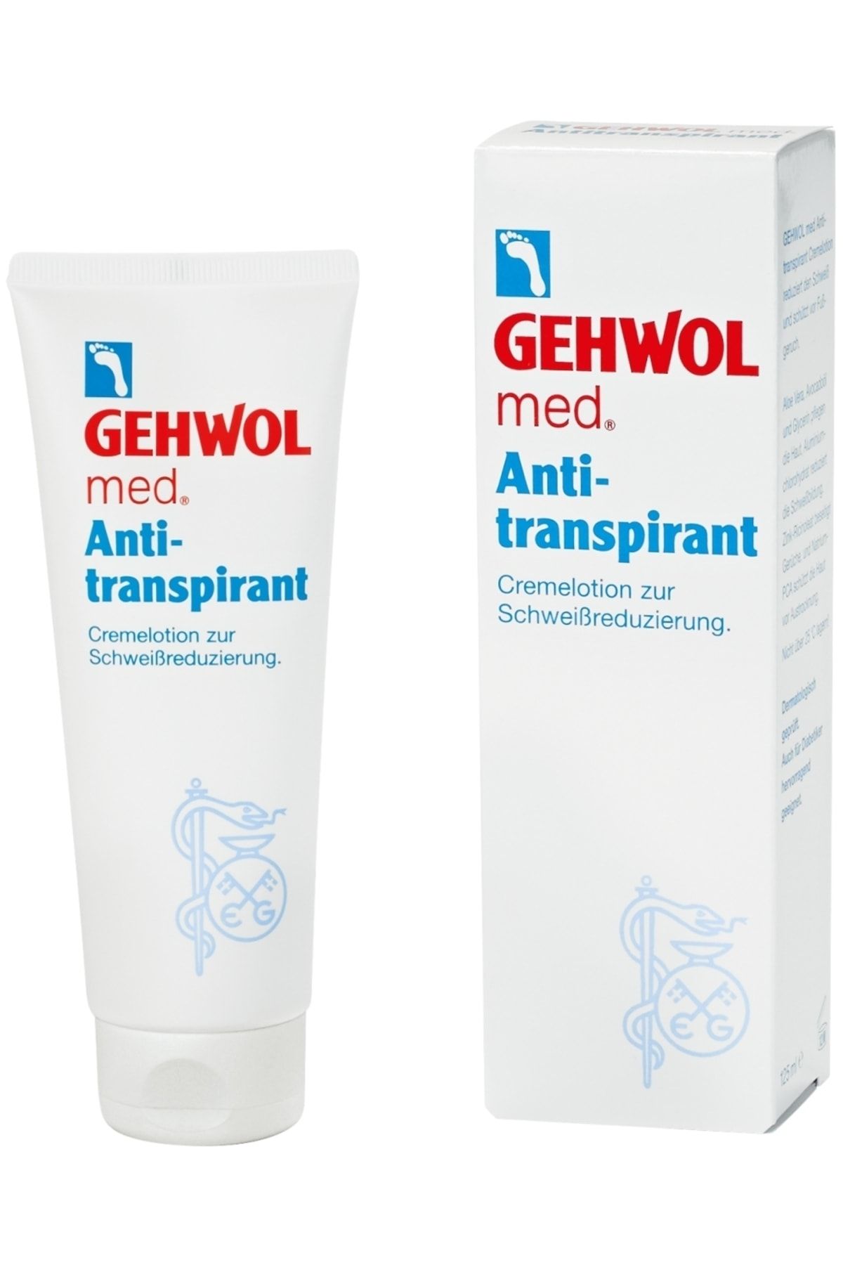 Gehwol med Antiperspirant - Terleme Önleyici Krem (125 ml)