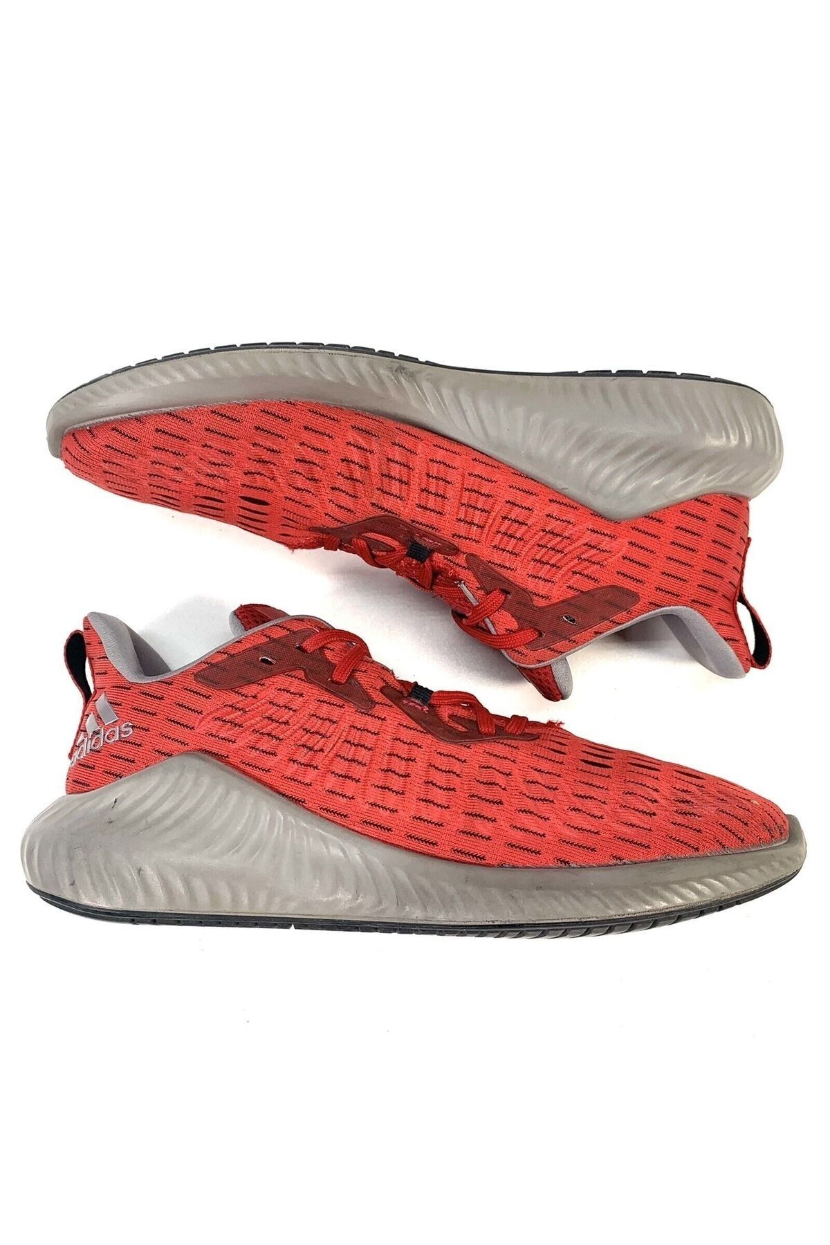 adidas Alphabounce+ U Erkek Koşu Ayakkabısı Power Kırmızı EF1222