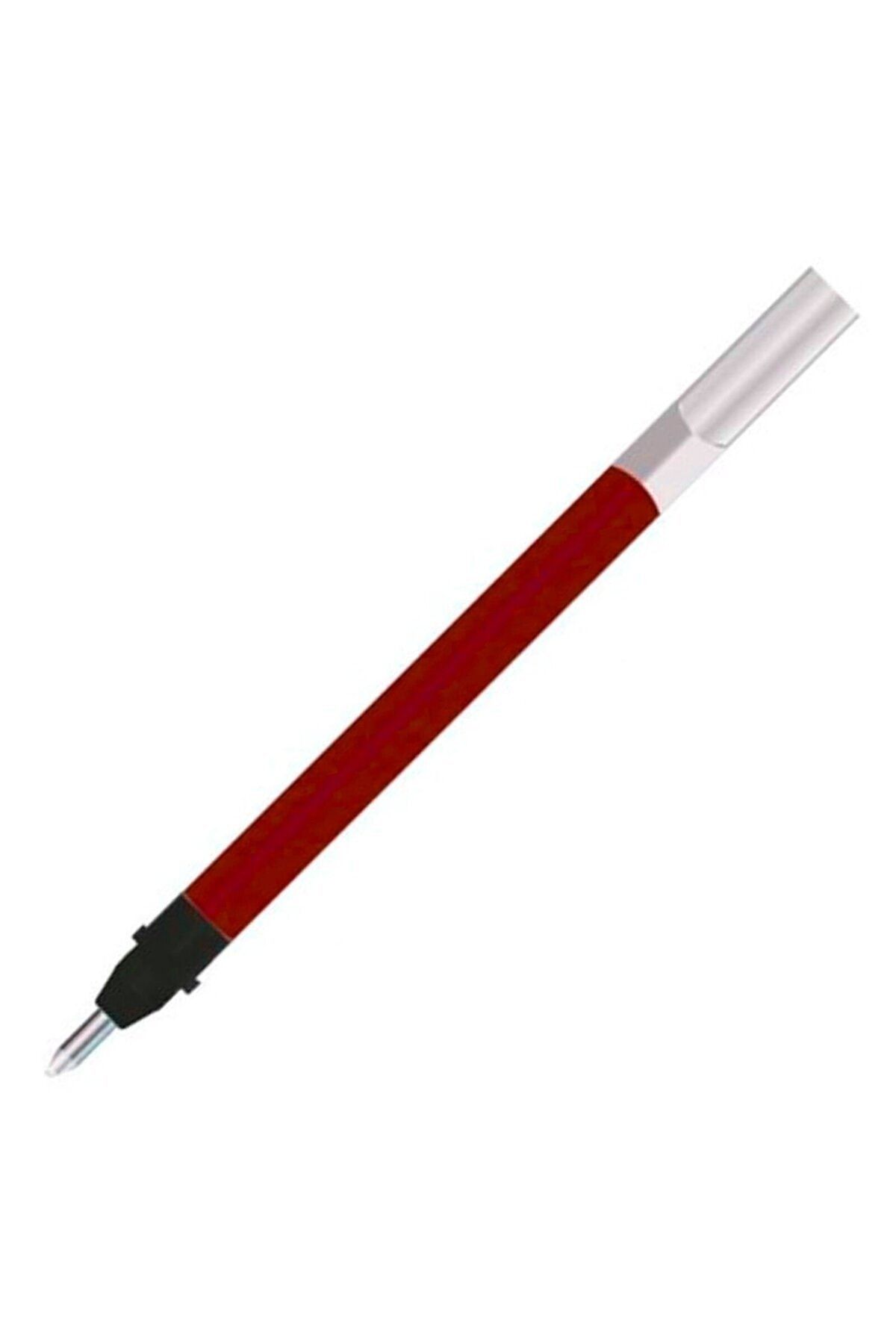 Pensan Roller Kalem Yedeği My-Sign Jel Bilye Uçlu İmza Kalem 1.0 Mm Kırmızı Refil (25 Li Paket)