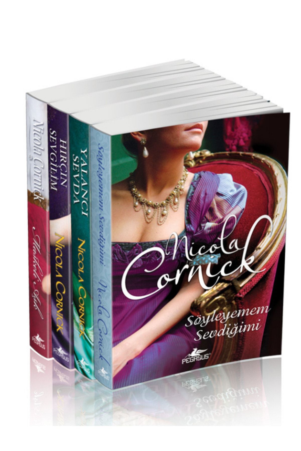 Pegasus Yayınları Nicola Cornick Romantik Kitaplar Takım Set (4 Kitap)