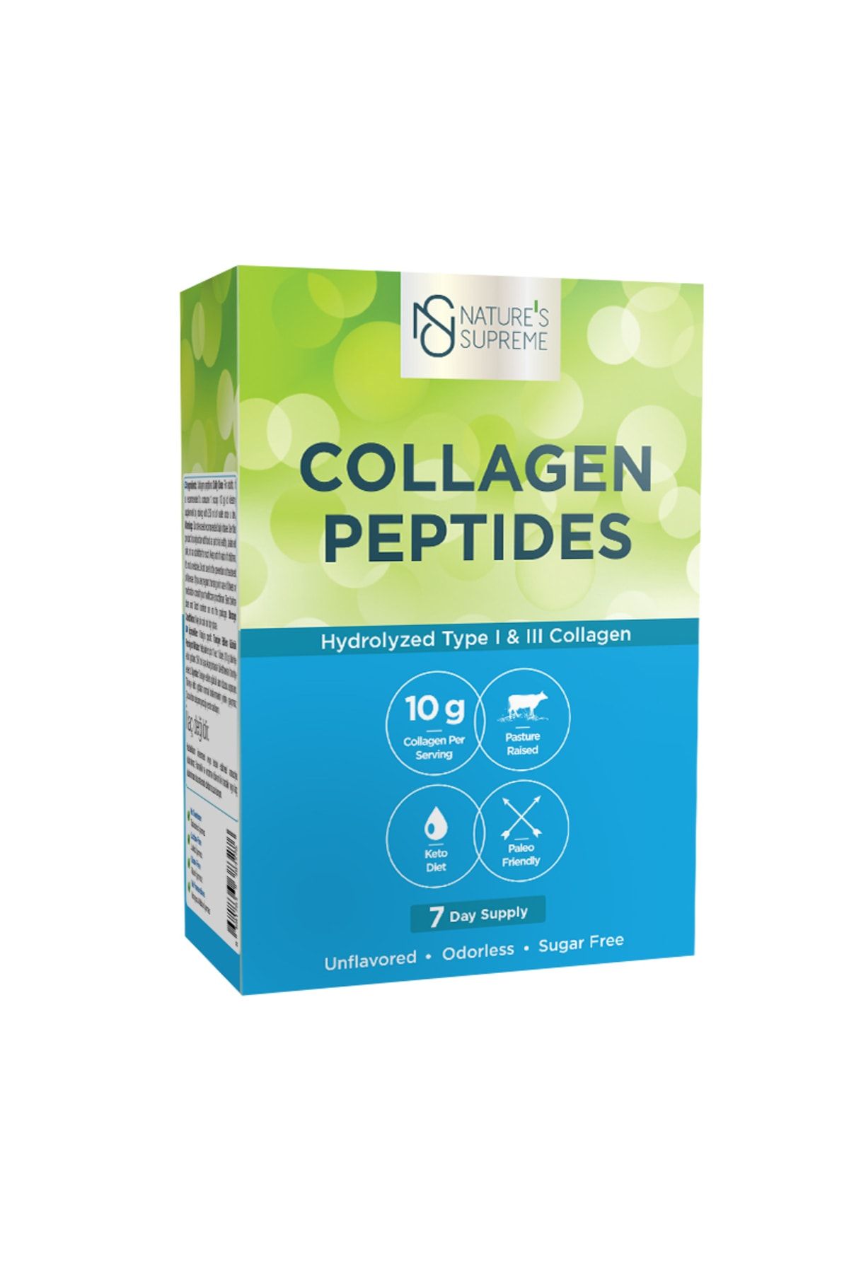 Natures Supreme Collagen Peptides 7 Saşe Aromasız