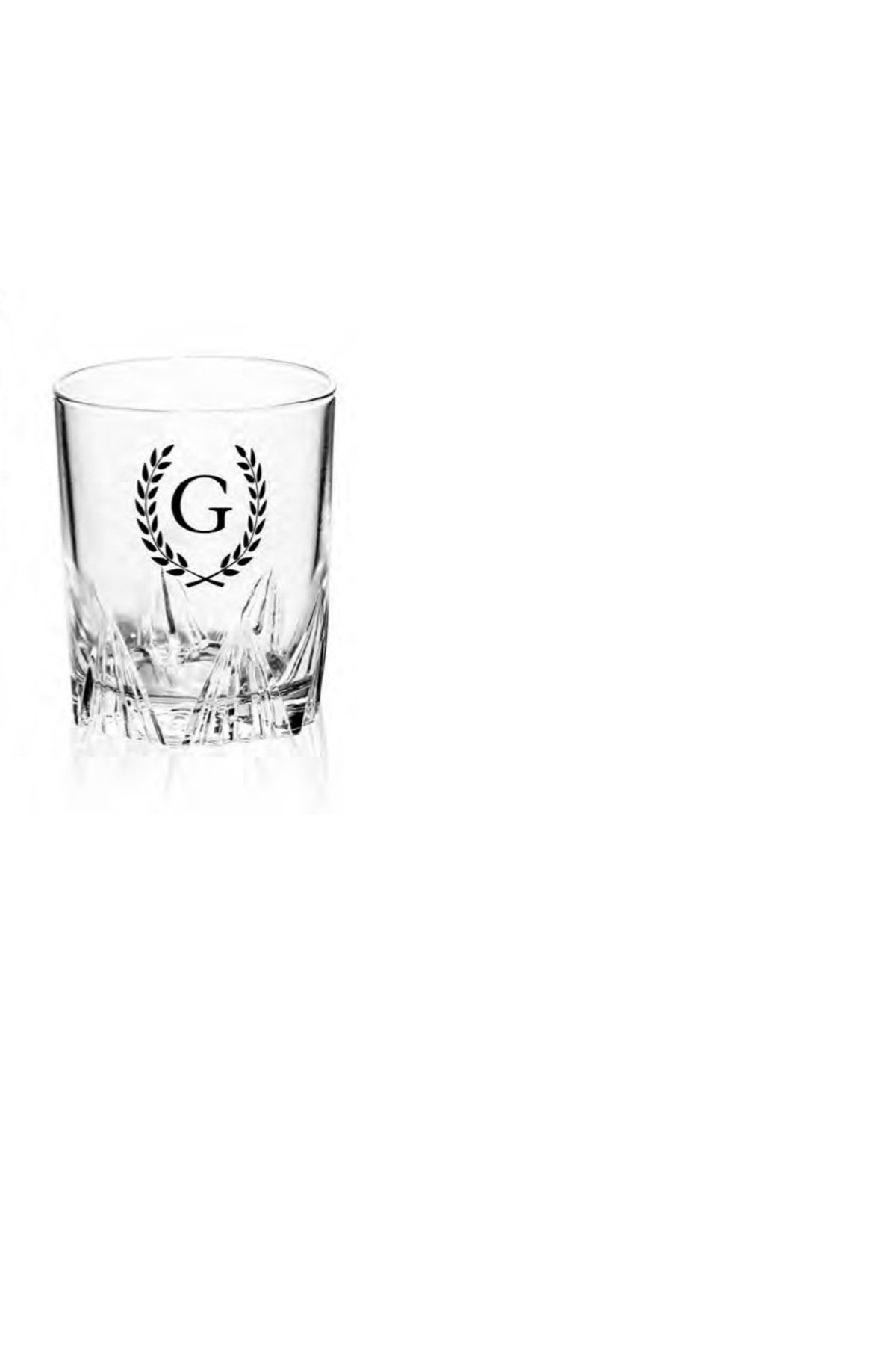 SIGMA GLASS SİGMA GLASS ''G'' Harfli Kişiye Özel Su Bardak 200 CC