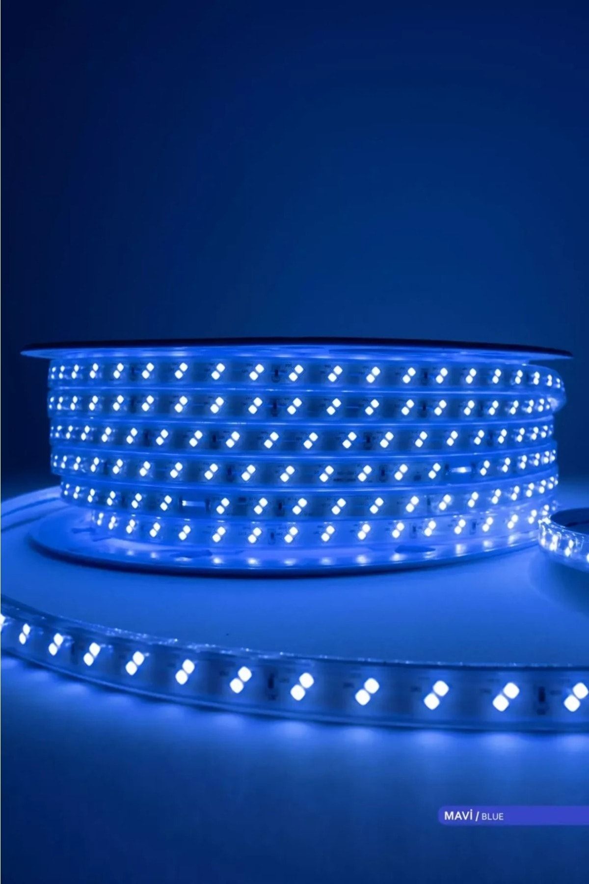 FUJİLED Fuji Led Dış Mekan Ip65 120 Ledli Şerit Hortum Led 220 V Tak Çalıştır (1 METRE)