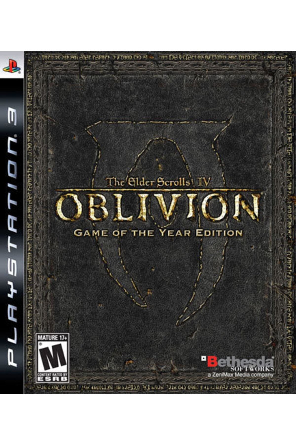 BETHESDA The Elder Scrolls IV Oblivion Game Of The Year Edition PS3 Oyun