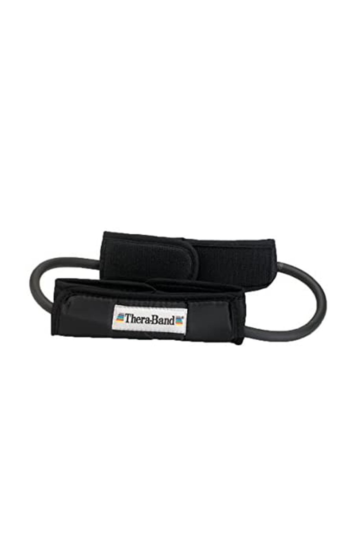 Theraband BLK TUBING LOOP W/PADDED CUFF