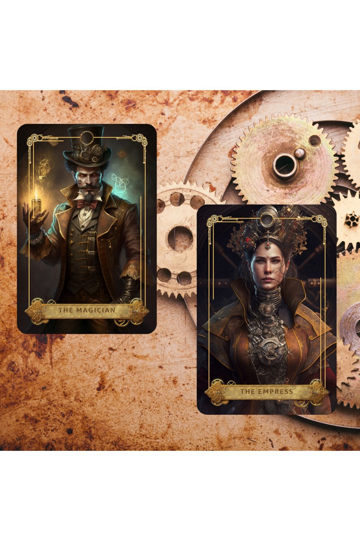 Anveor Tarot STEAMPUNK Tarot Destesi