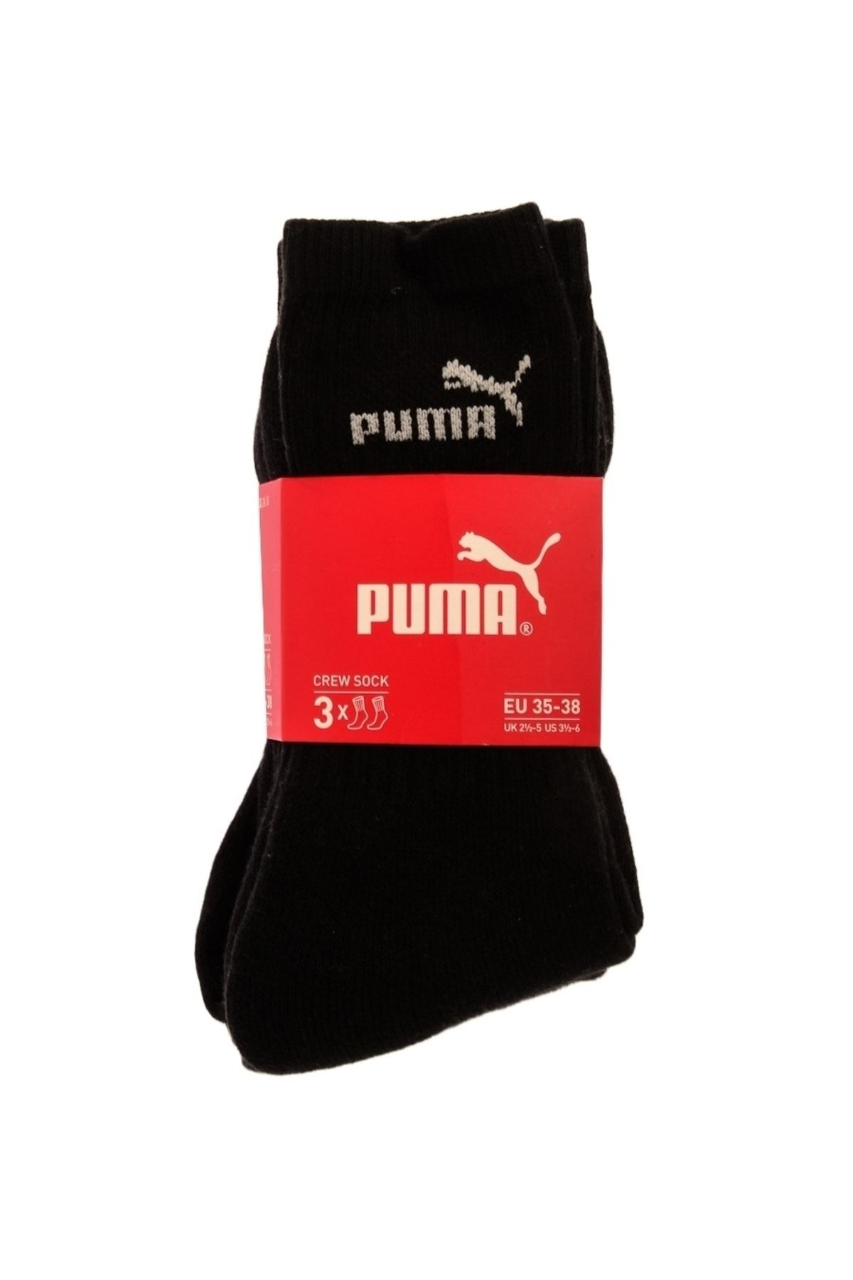 Puma Siyah Unisex Spor Çorap 88329601