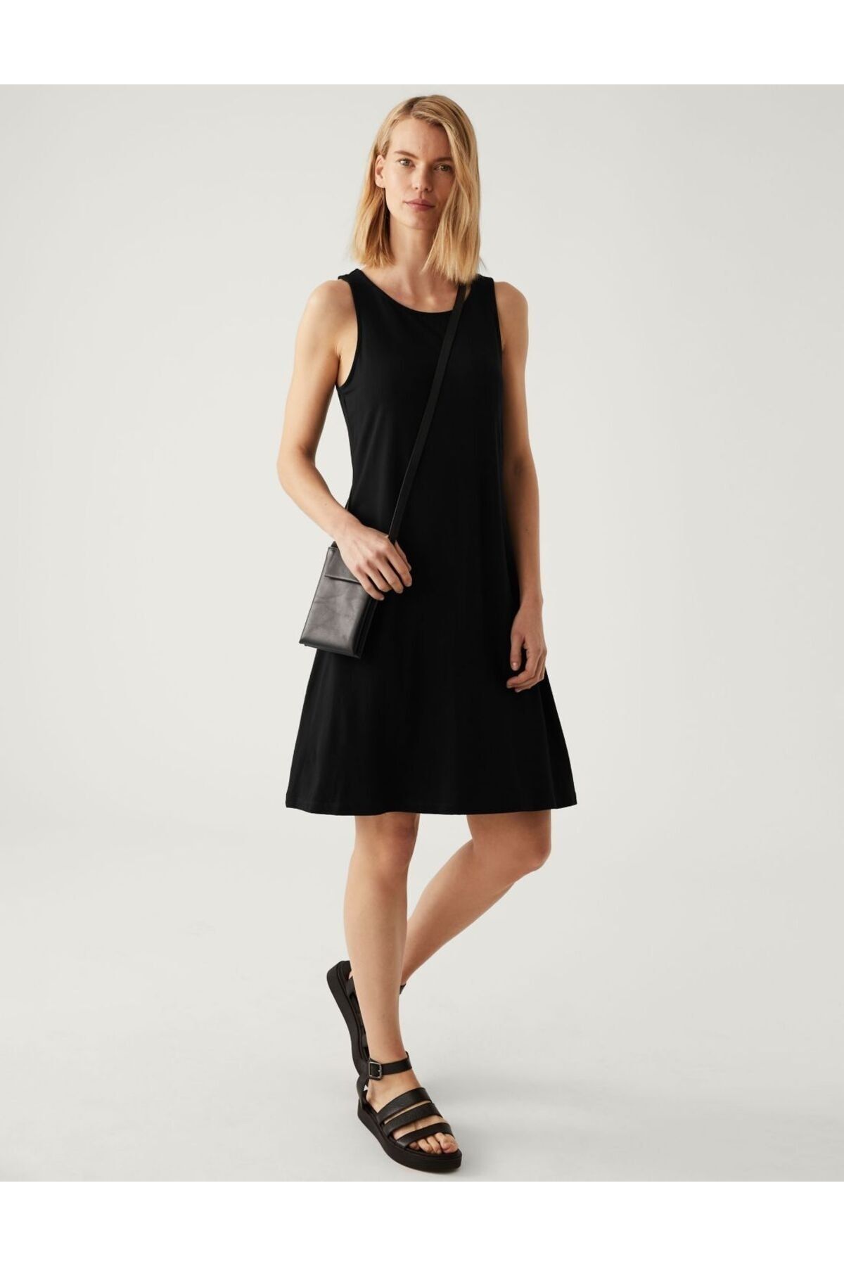 Marks & Spencer Regular Fit Mini Örme Elbise
