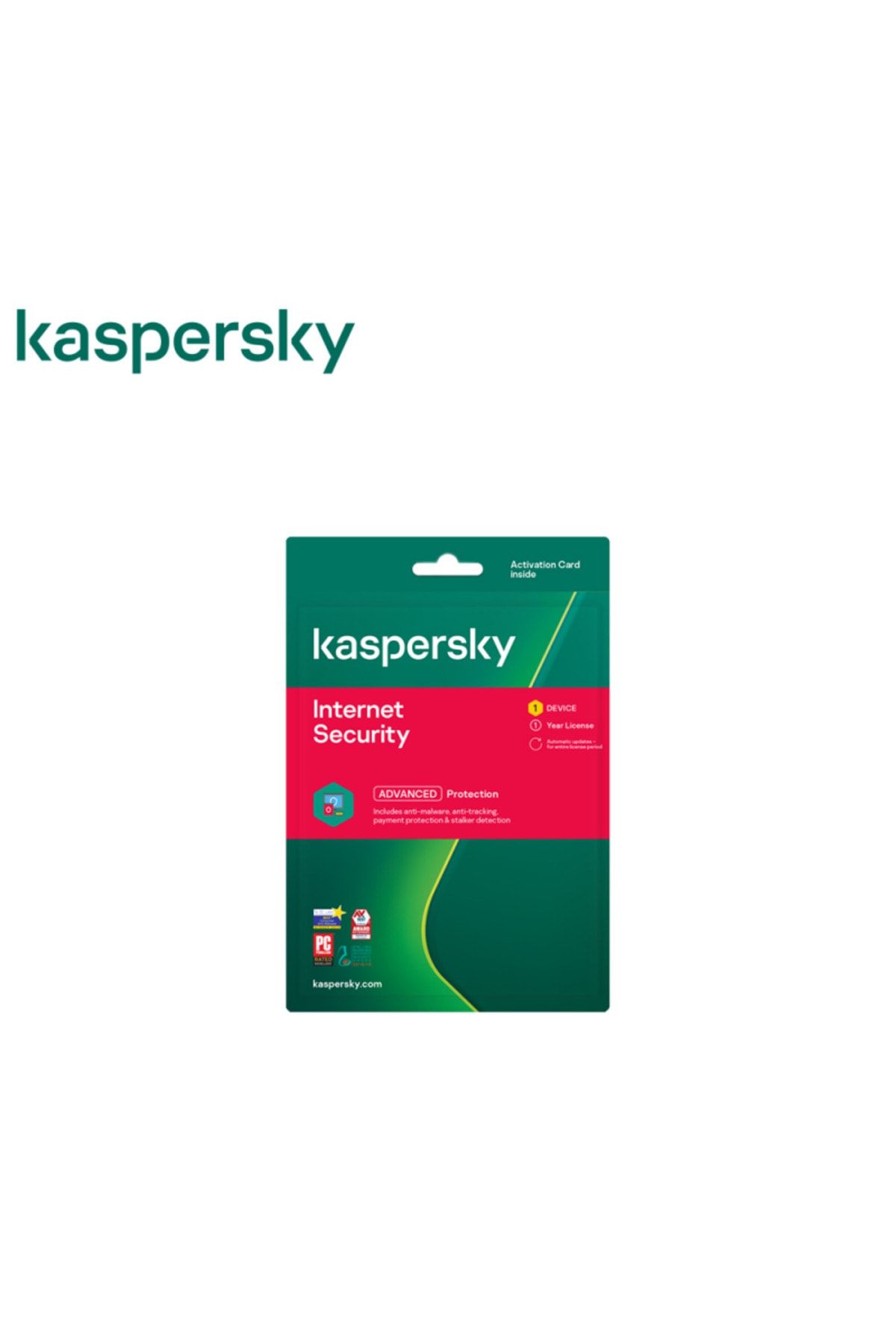 Kaspersky Internet Security 2024 - 1 Cihaz