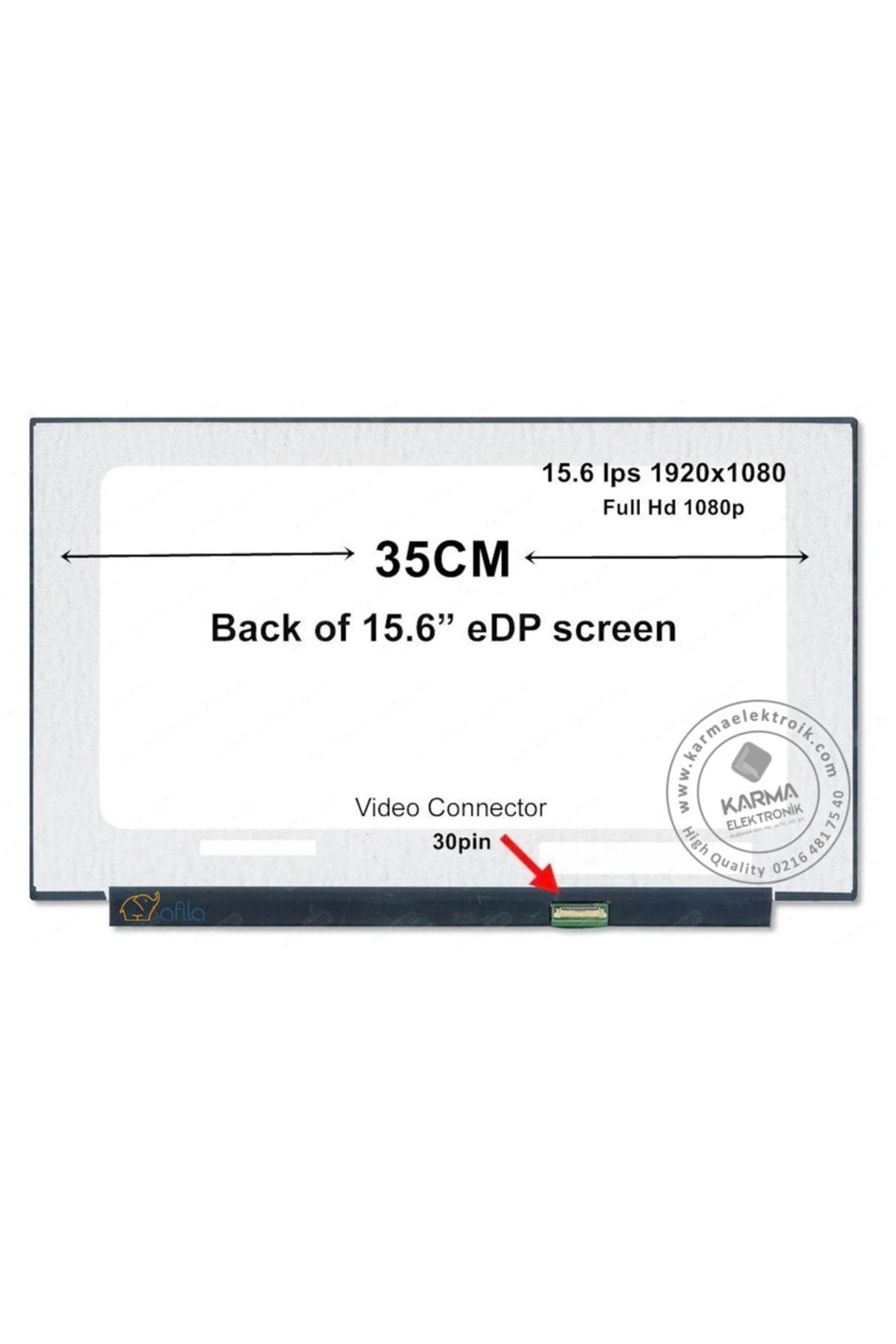 Casper Nirvana S500.8265-8E50X-G Notebook Lcd Ekran, Panel Ver.2 / IPS