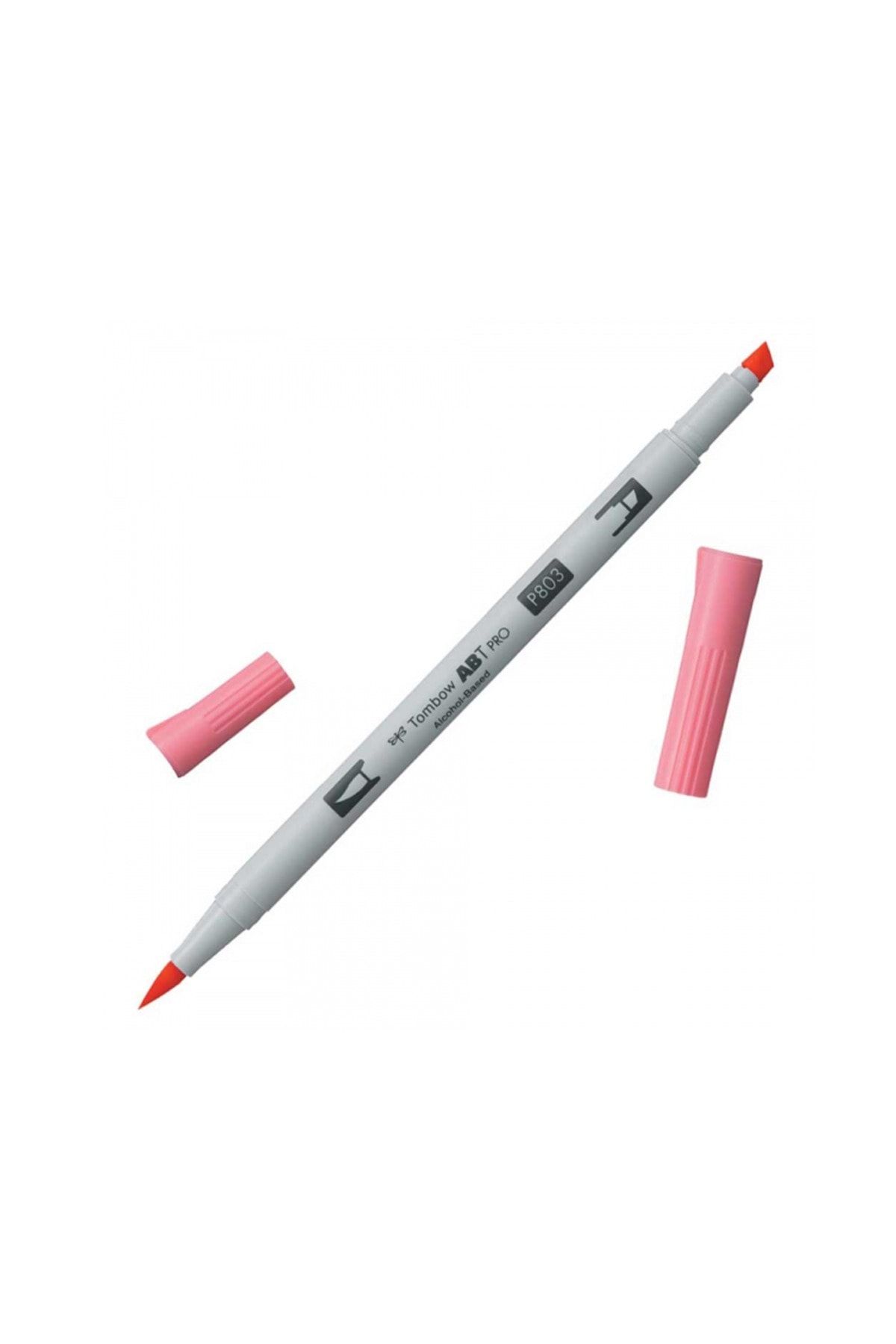 Tombow AB-TP PRO Dual Brush Pen Grafik Kalemi Pink Punch 803
