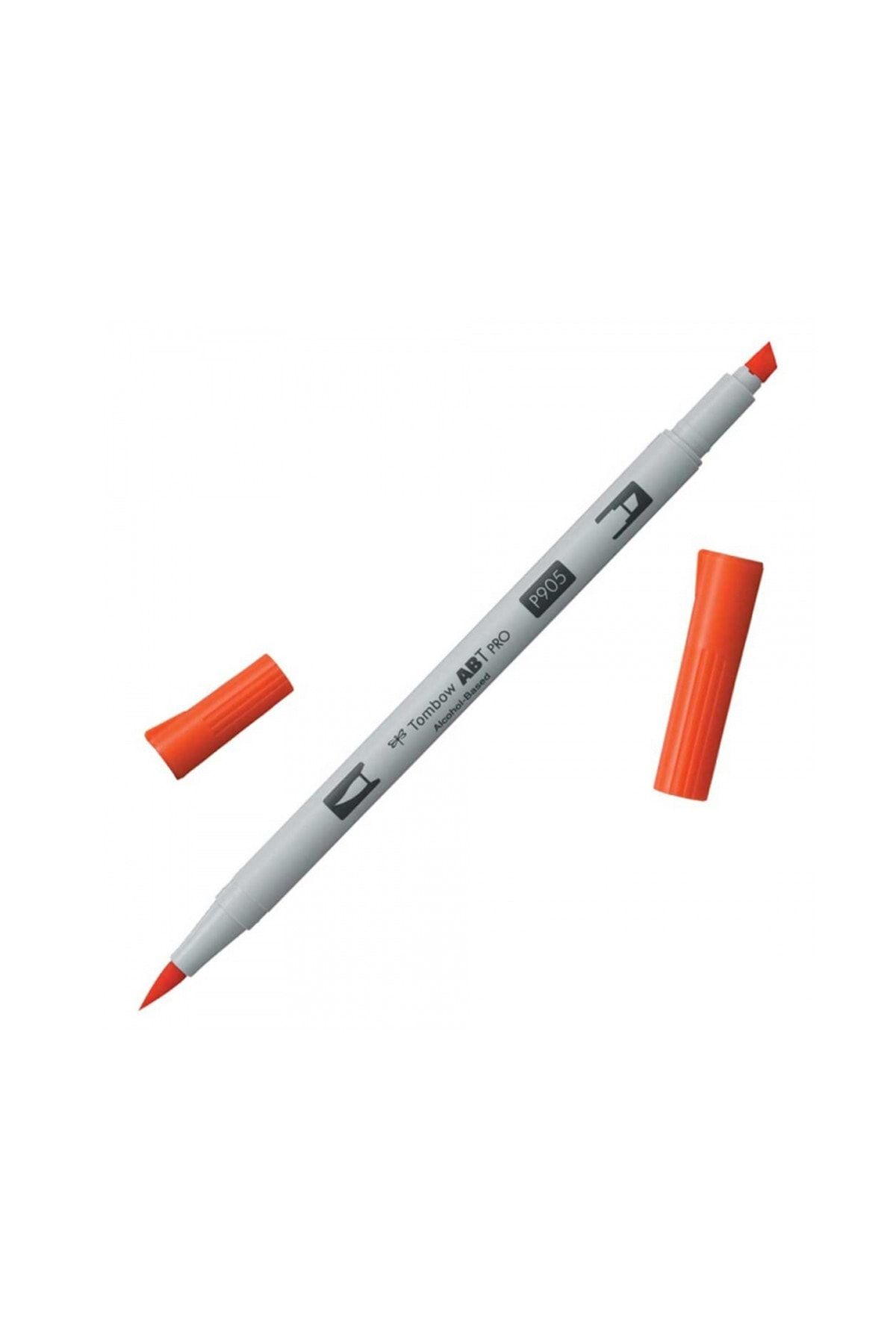 Tombow AB-TP PRO Dual Brush Pen Grafik Kalemi Red 905