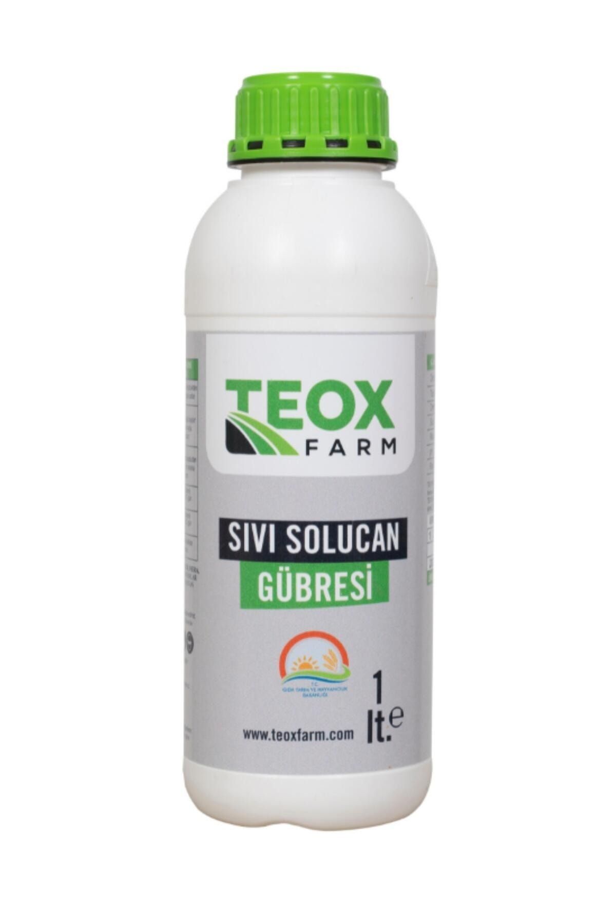 TeoxFarm %100 Organik Sıvı Solucan Gübresi 1 Litre