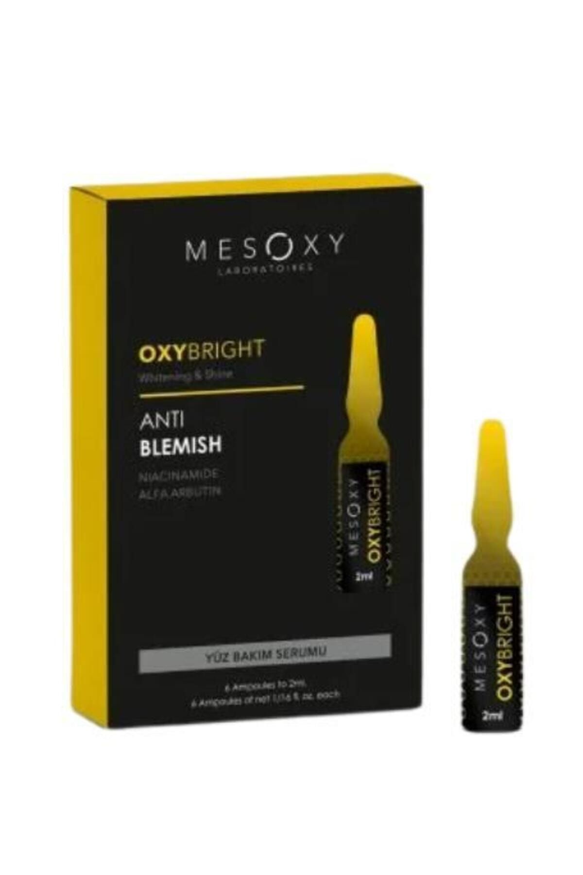 Mesoxy Laboratoires Mesoxy Oxybright 2 ml X 6 Ampül