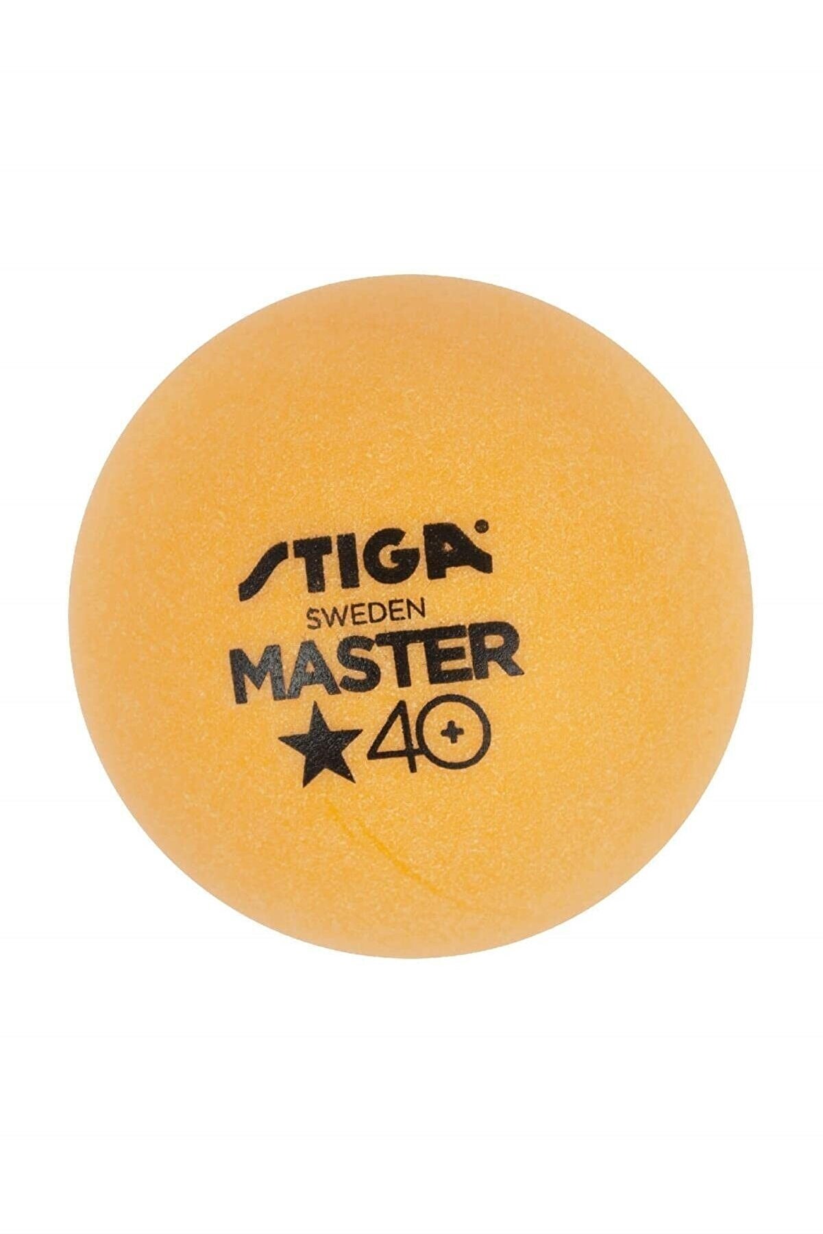 Stiga Master 40+ 1 Yıldız Hobi 6'lı Masa Tenisi Topu Pinpon Turuncu