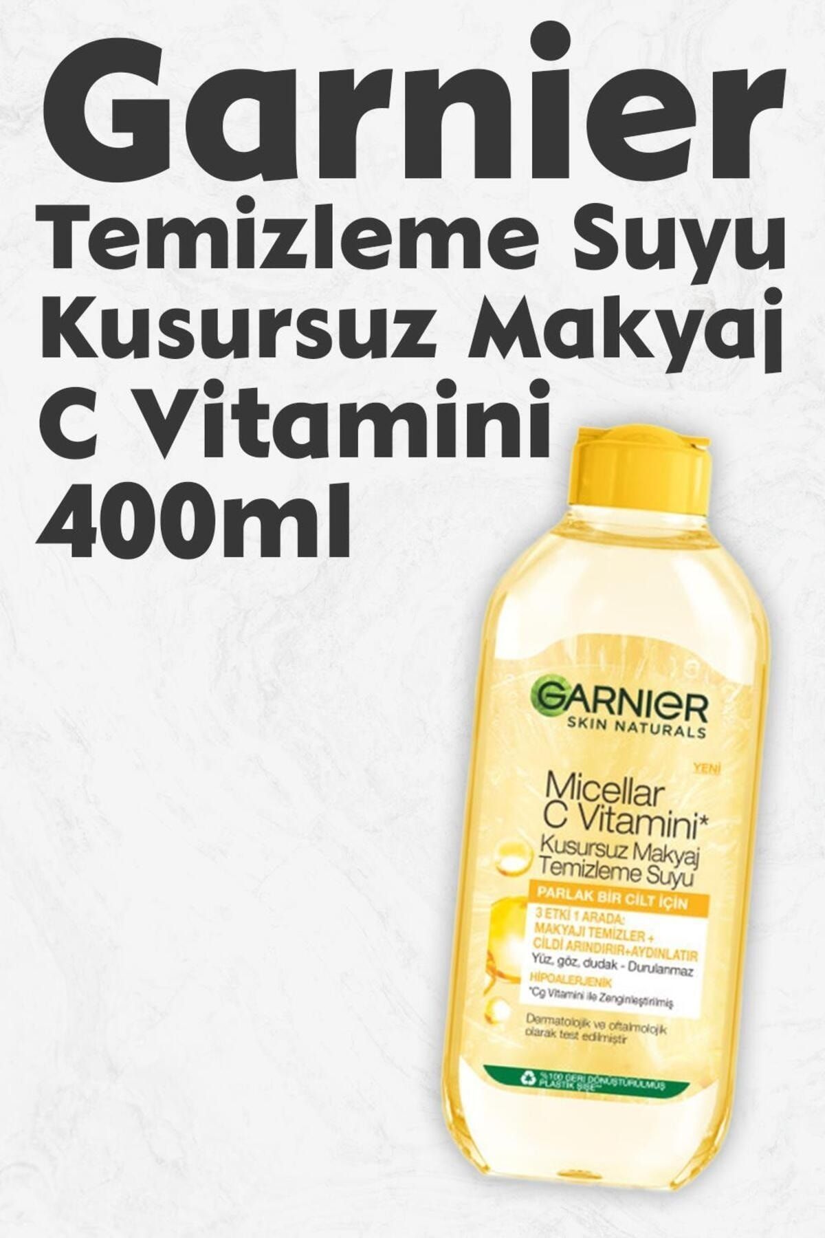 Garnier Micellar Kusursuz Makyaj Temizleme Suyu C Vitamini 400 ml