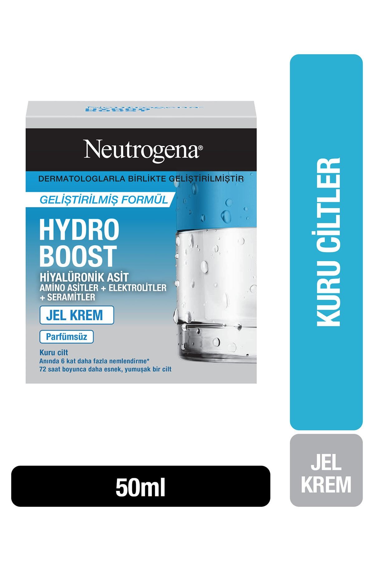 Neutrogena Hydro Boost jel Krem nemlendirici Kuru Ciltler Gel Cream 50 ml