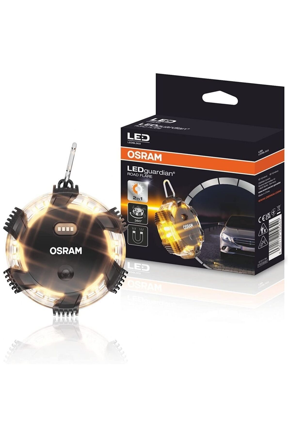 Osram LEDguardian ROAD FLARE Ledli İkaz Lambası LEDSL303 (1 Adet)