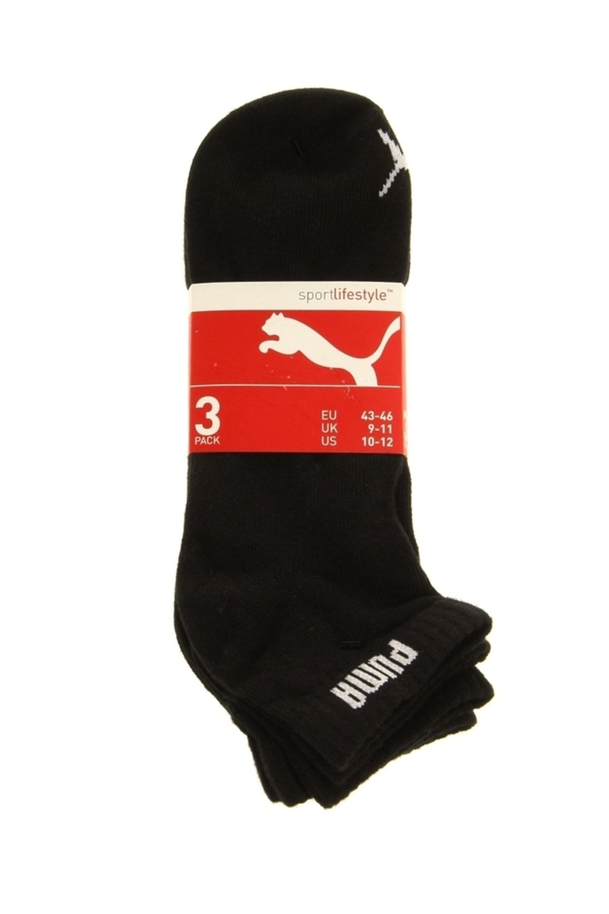 Puma Siyah Unisex Spor Çorap