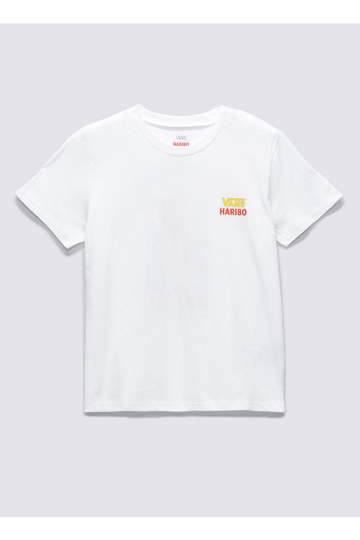 Vans Beyaz Erkek Çocuk T-Shirt VN000778WHT1 HARIBO SS CREW