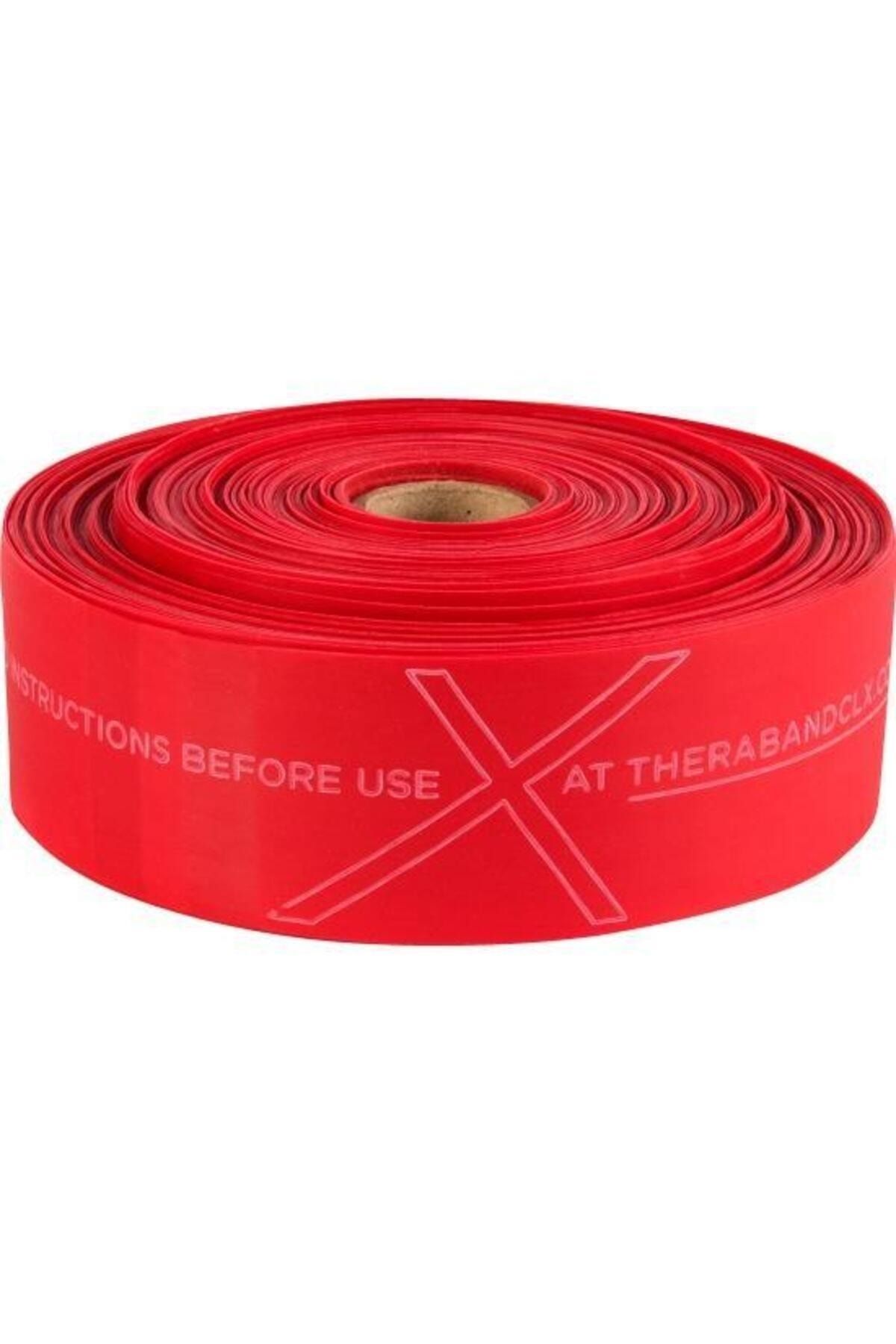 Theraband CLX RED 25YD BULK INT'L BAND