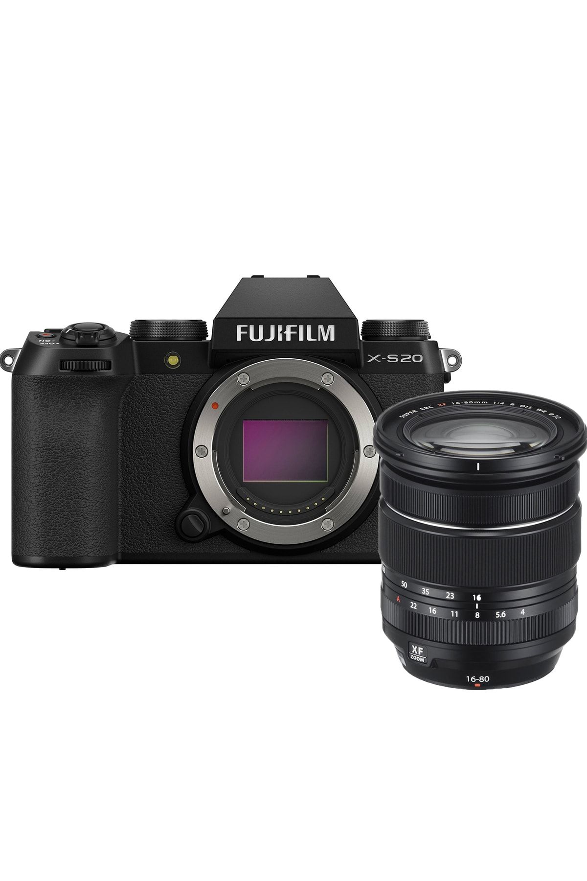 Fujifilm X-s20 Siyah Xf16-80mm Kit ( Türkiye Garantili)