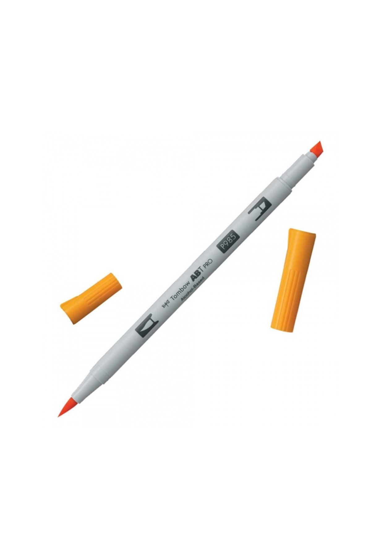 Tombow AB-TP PRO Dual Brush Pen Grafik Kalemi Chrome Yellow 985