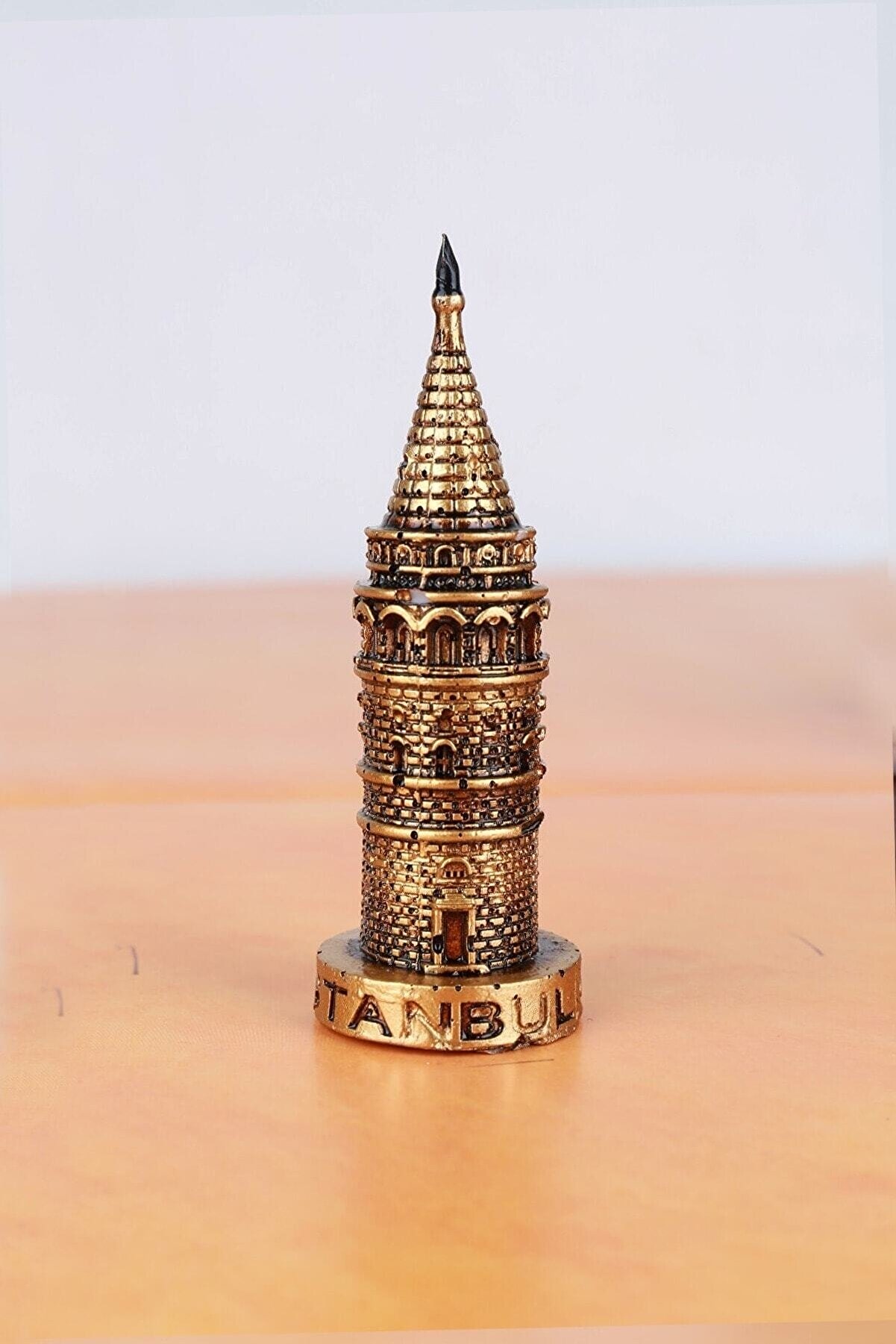 Sa?lam  Dekoratif Metal Tarihi Galata Kulesi K&uuml;&ccedil;&uuml;k SGM7318