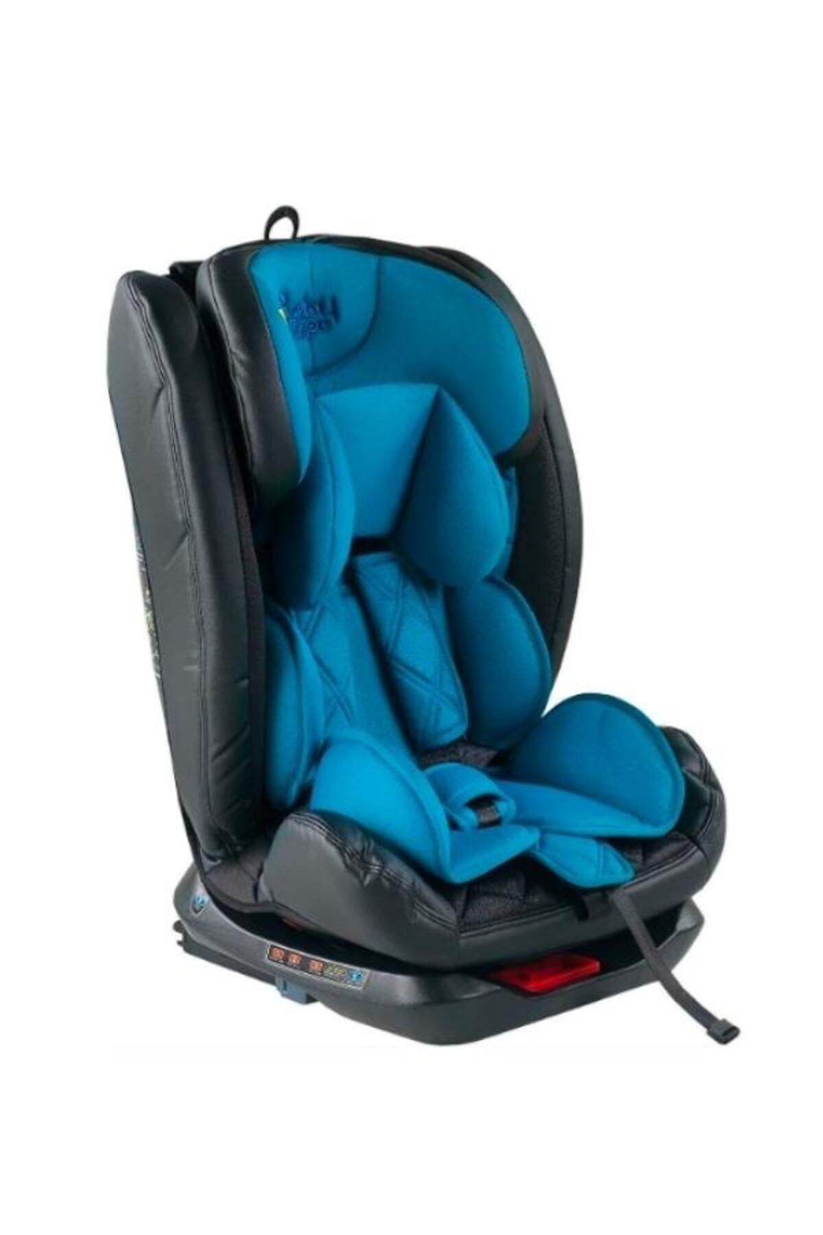 Babyhope bh-5260 carisma 9-36 kg isofix çocuk oto koltuğu ,mavi , gri , kahverengi