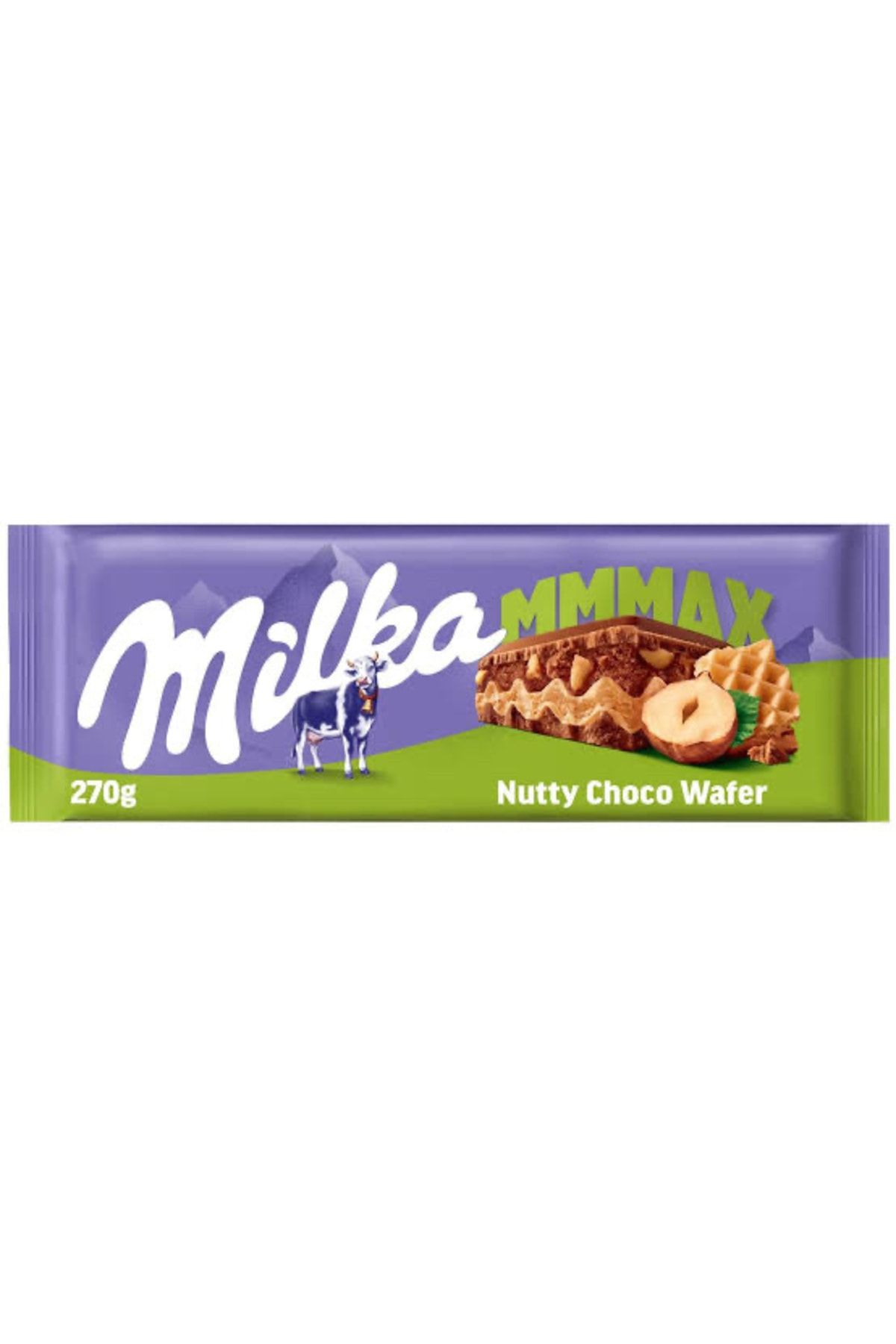 Milka Mmmax Nutty Choco Wafer Çikolatalı Gofret 270 gram
