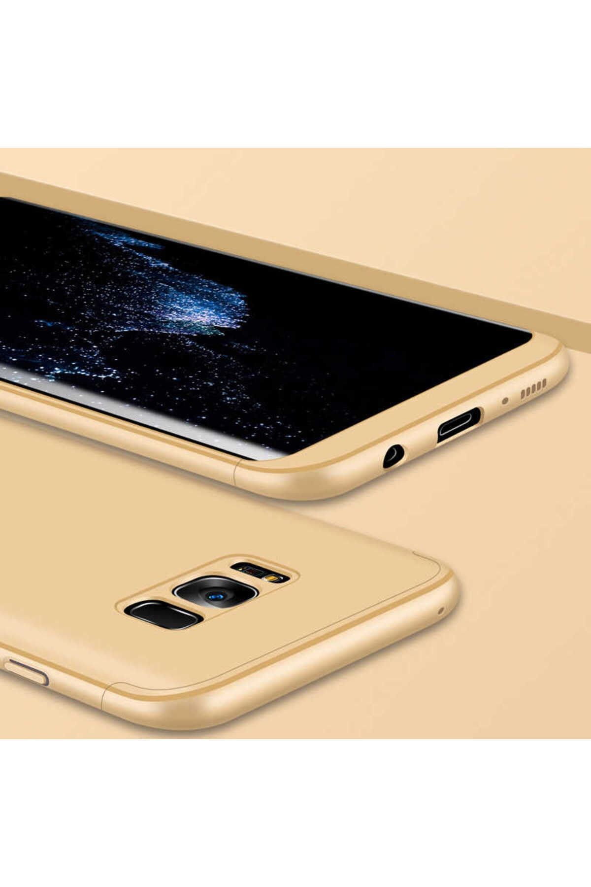 AKSEFİZZ Samsung Galaxy S8 Mat Ultra İnce Sade Tam Korumalı Kapak