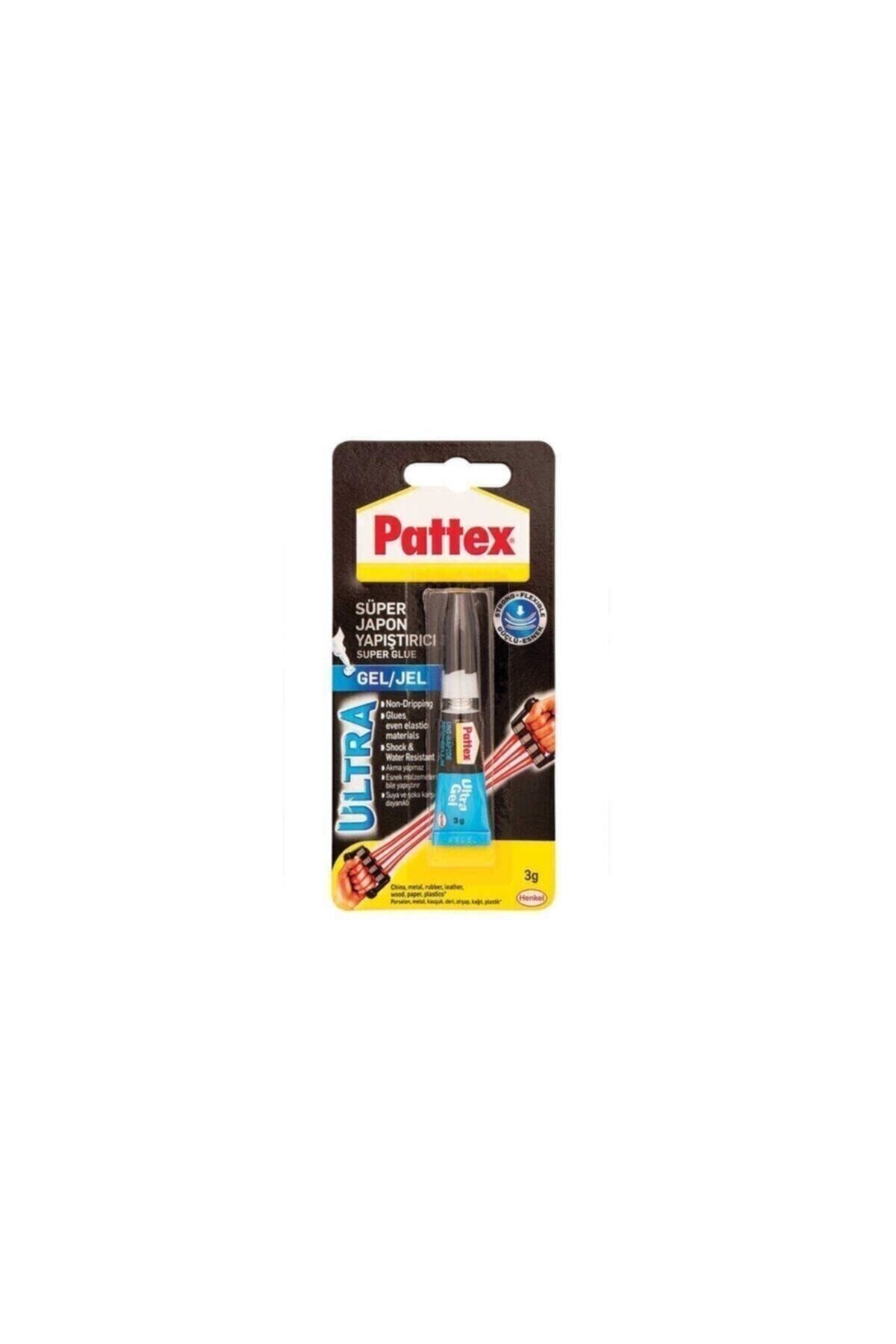 Pattex Ultra Jel Süper Japon Yapıştırıcı 3 Gr Blister