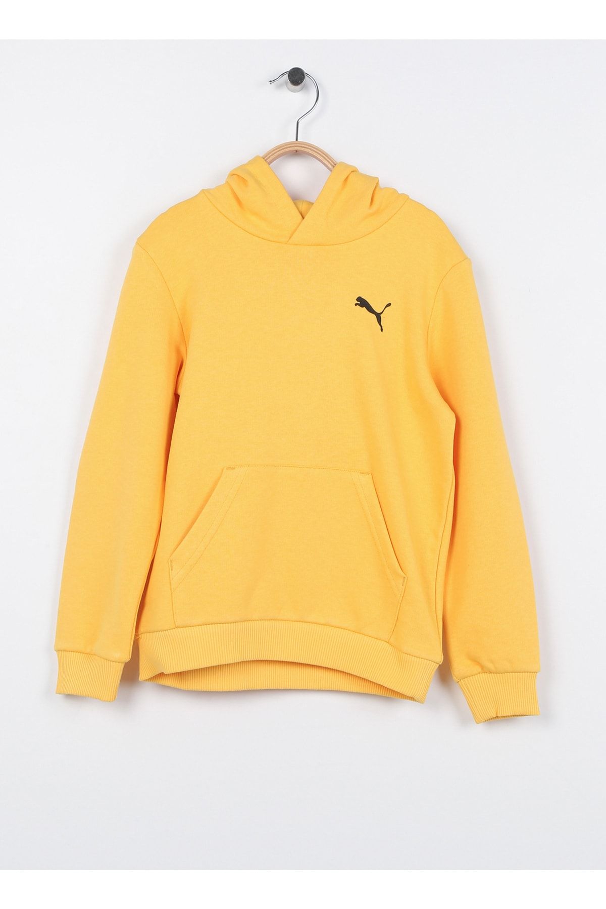 Puma Düz Erkek Çocuk Sarı Sweatshırt 67995802 Boy s HOODIE TR