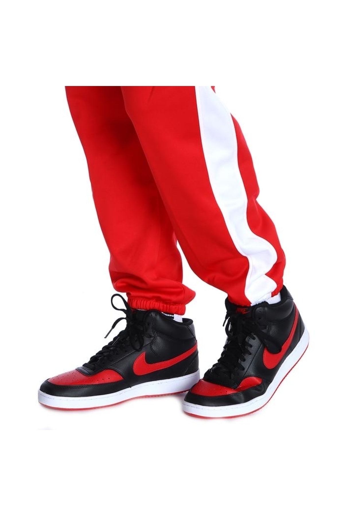 Nike Court Vision Mid Erkek Siyah Sneaker Ayakkabı DM8682-001